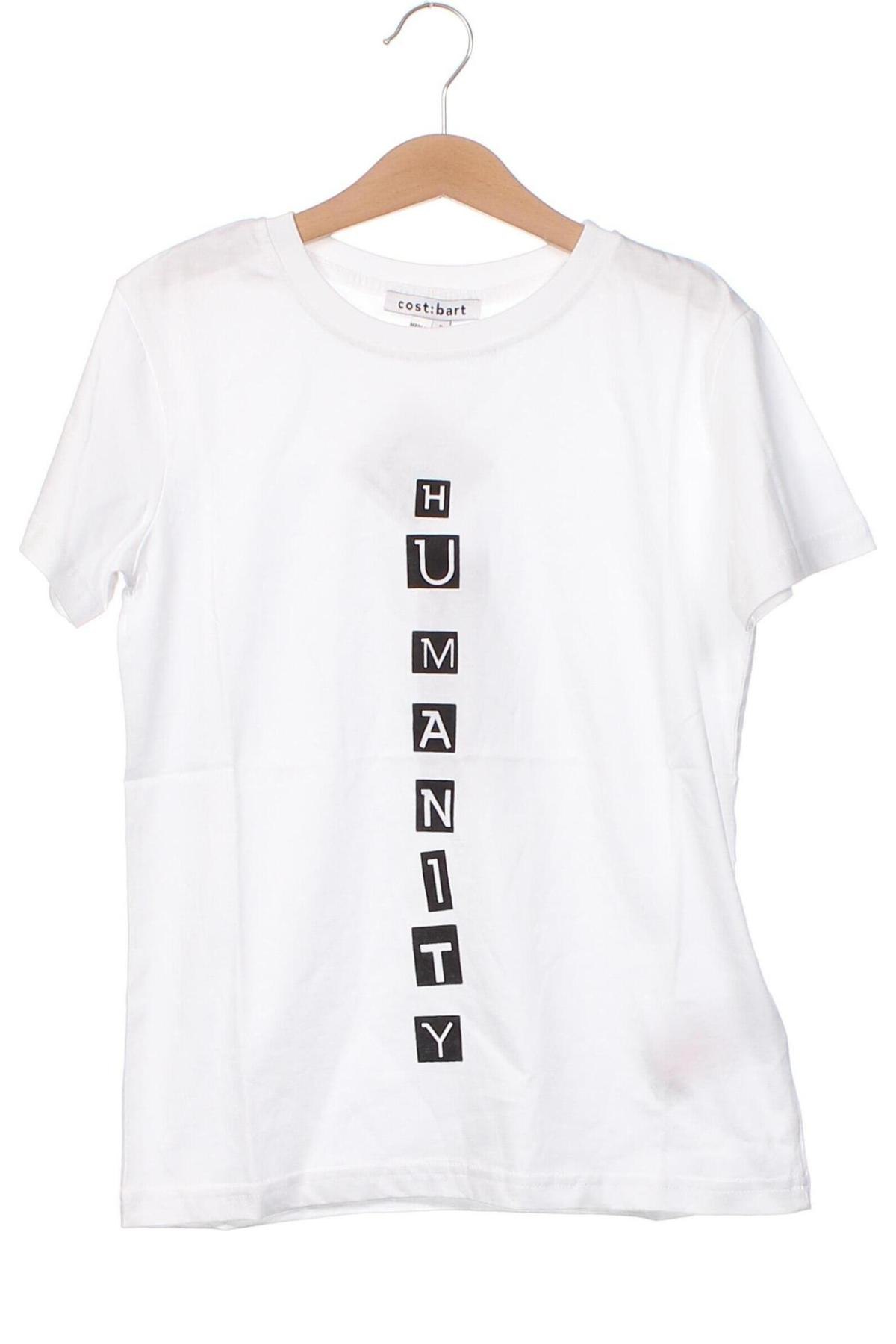 Kinder T-Shirt Cost:bart, Größe 9-10y/ 140-146 cm, Farbe Weiß, Preis € 30,41
