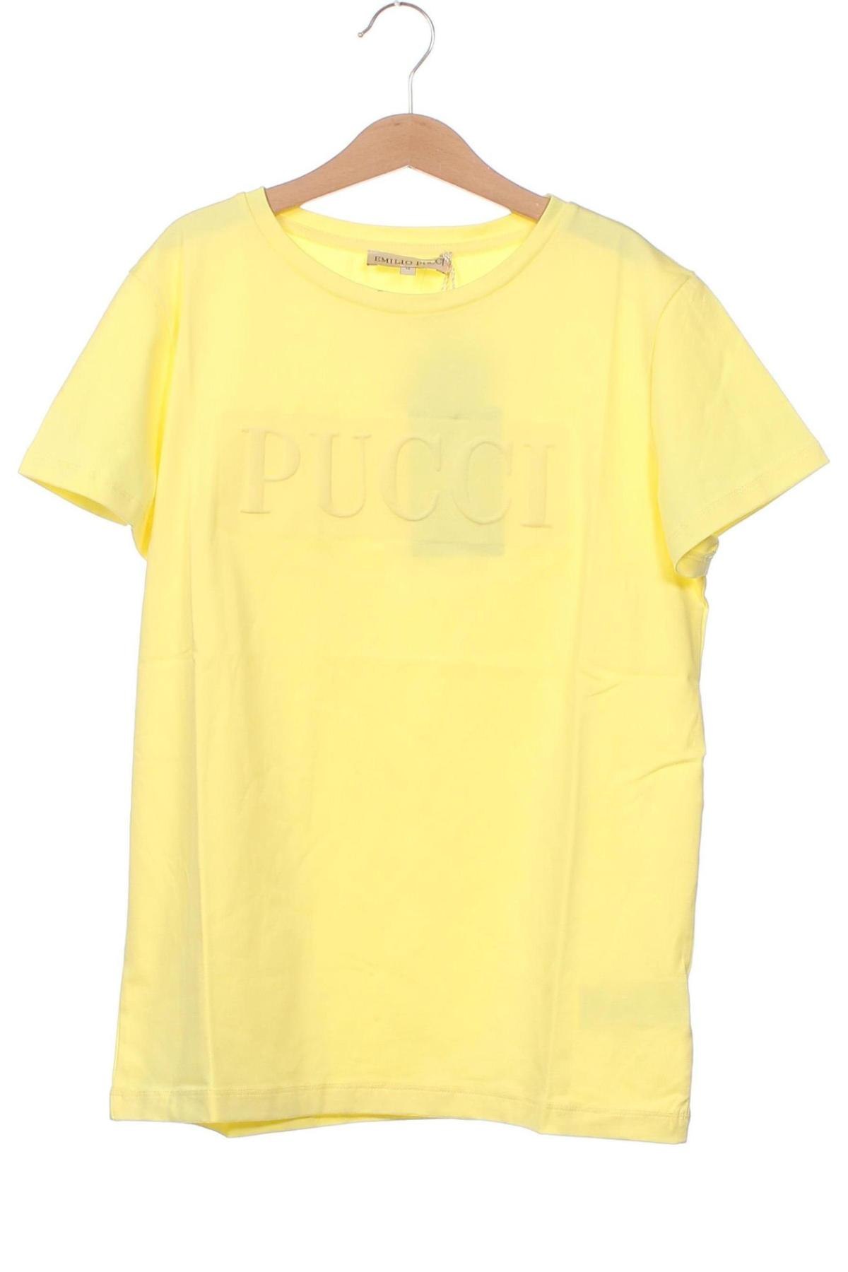 Tricou pentru copii Emilio Pucci, Mărime 12-13y/ 158-164 cm, Culoare Galben, Preț 368,05 Lei