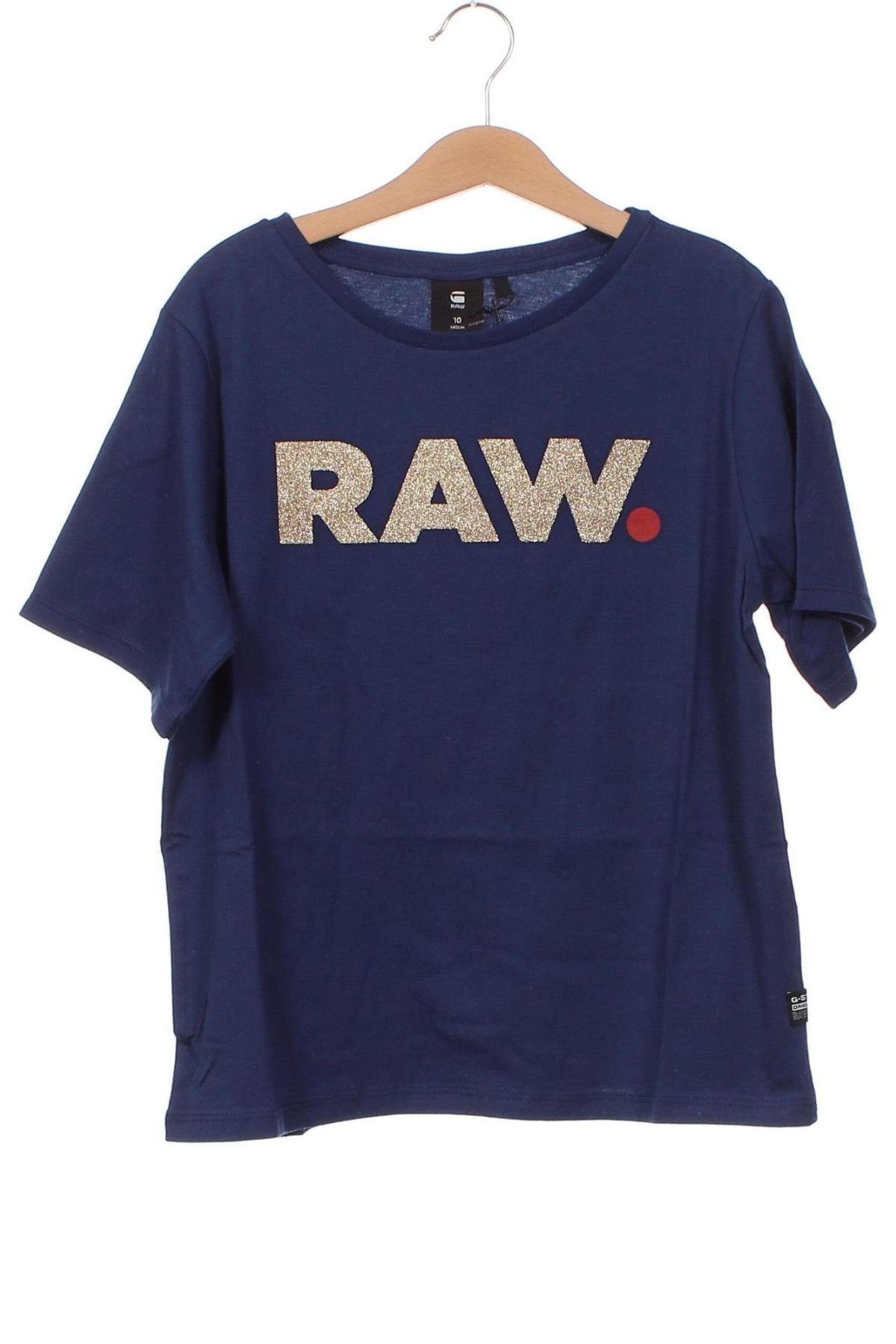 Kinder T-Shirt G-Star Raw, Größe 9-10y/ 140-146 cm, Farbe Blau, Preis € 19,79