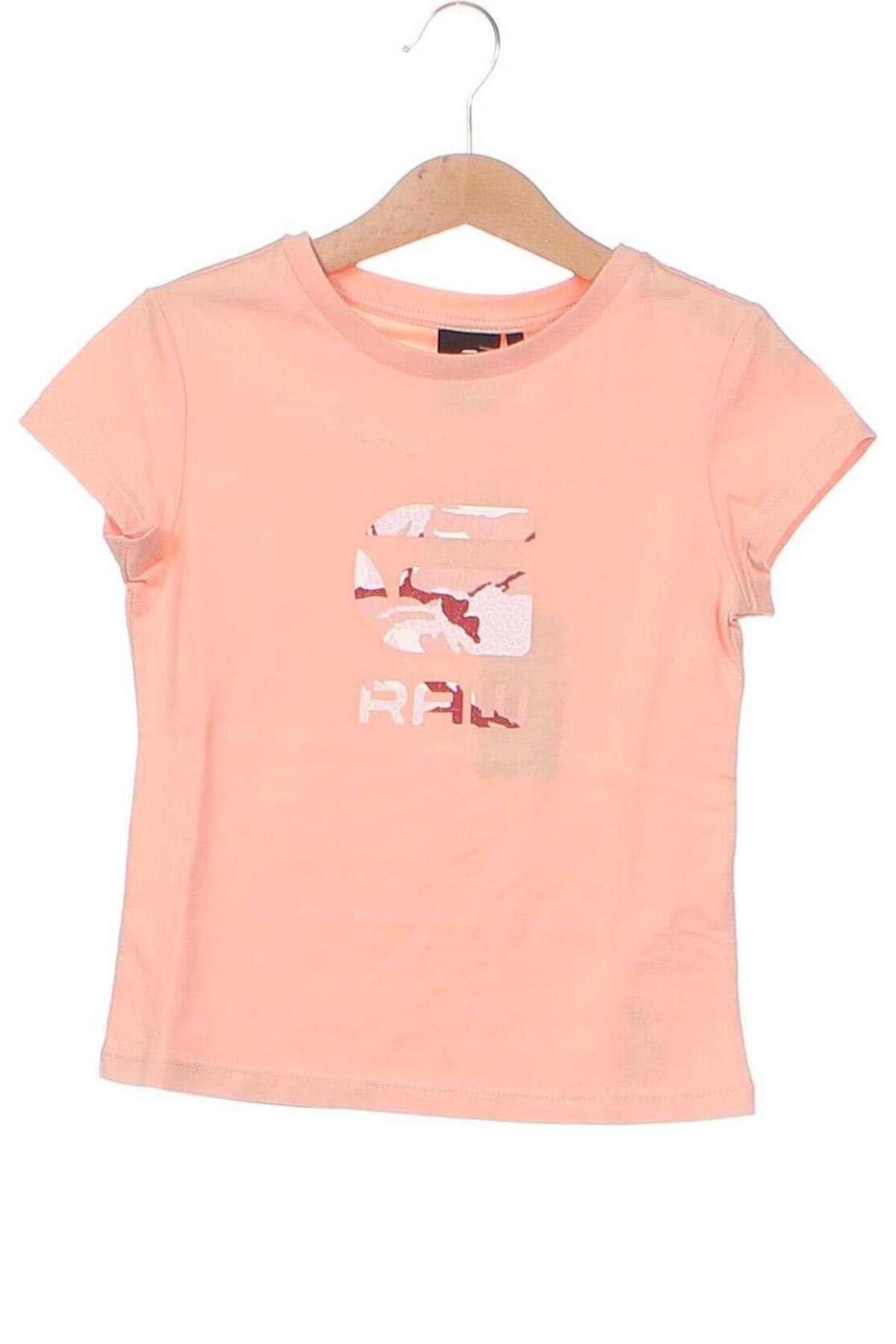 Dětské tričko  G-Star Raw, Velikost 5-6y/ 116-122 cm, Barva Oranžová, Cena  770,00 Kč