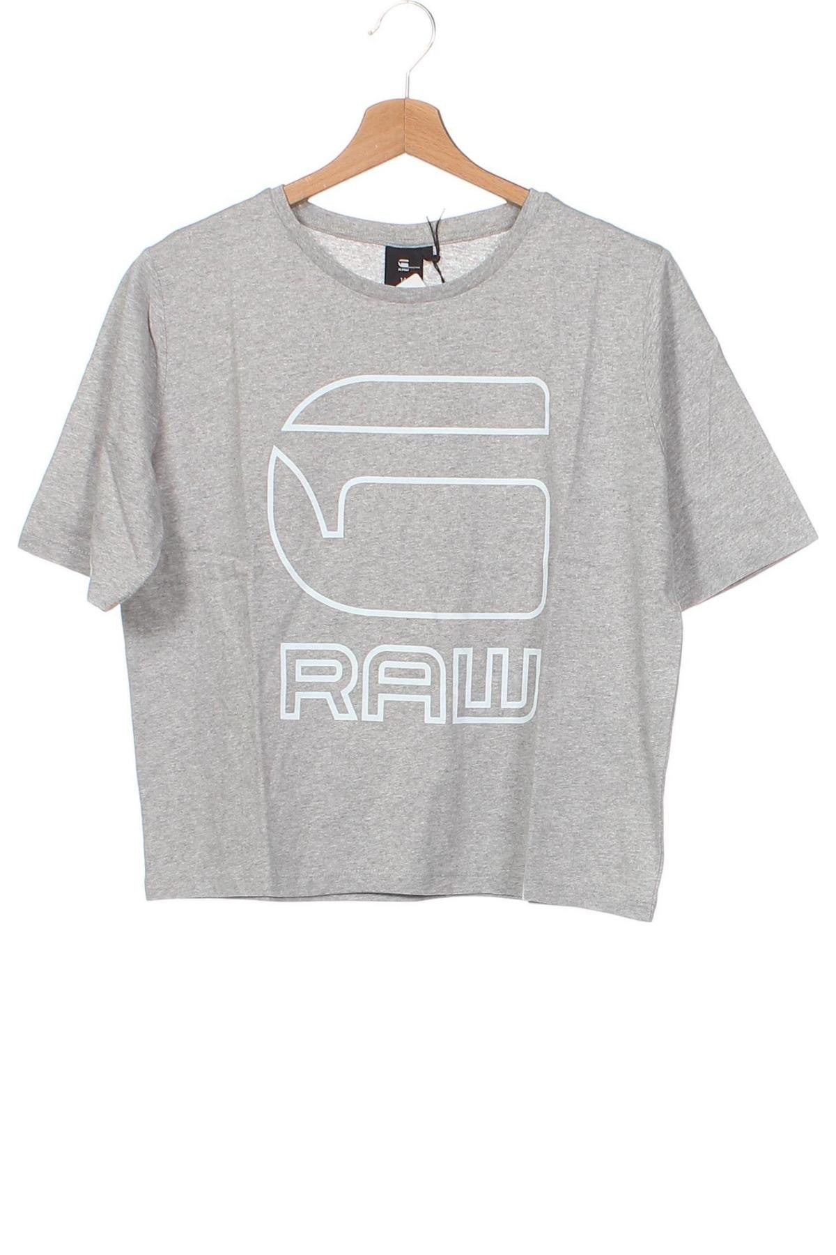 Παιδικό μπλουζάκι G-Star Raw, Μέγεθος 12-13y/ 158-164 εκ., Χρώμα Γκρί, Τιμή 31,01 €