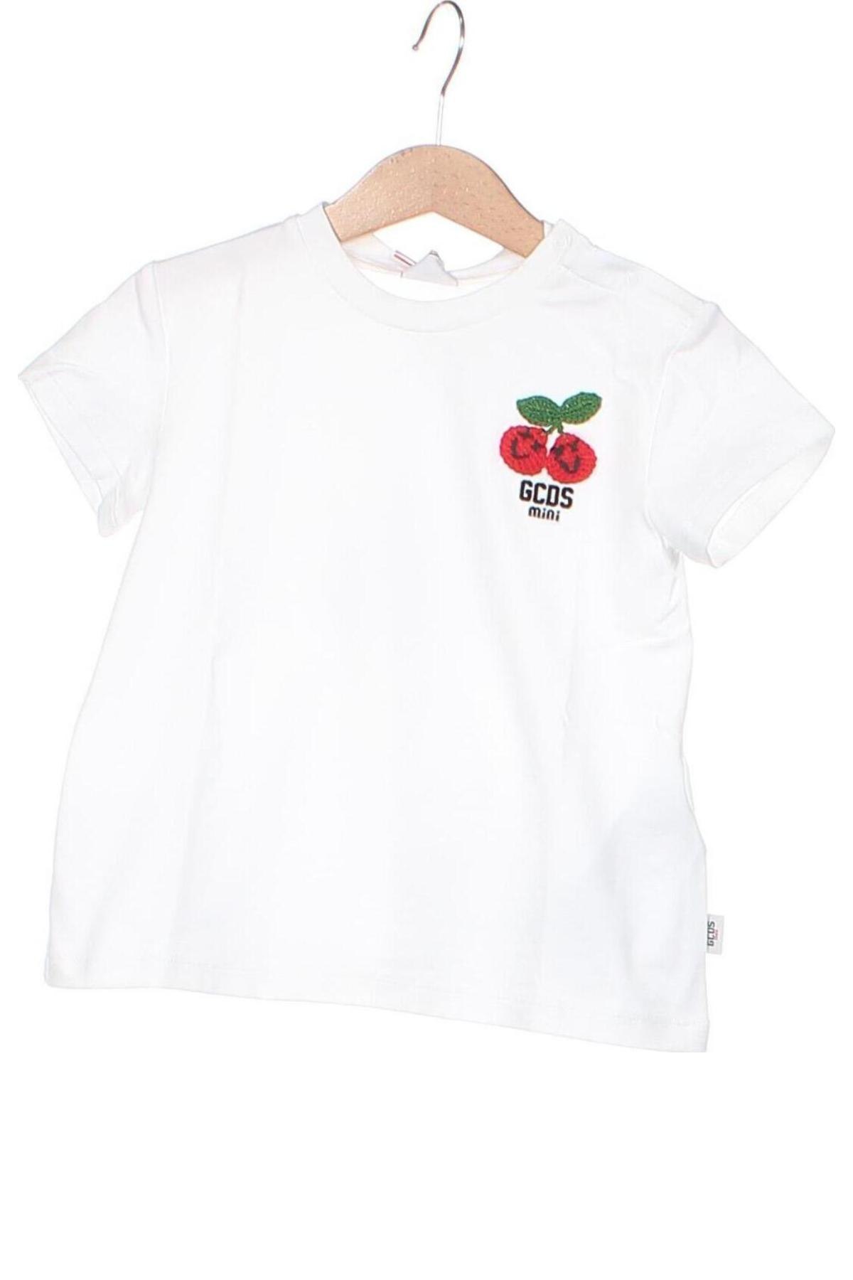Παιδικό μπλουζάκι GCDS, Μέγεθος 18-24m/ 86-98 εκ., Χρώμα Λευκό, Τιμή 55,15 €
