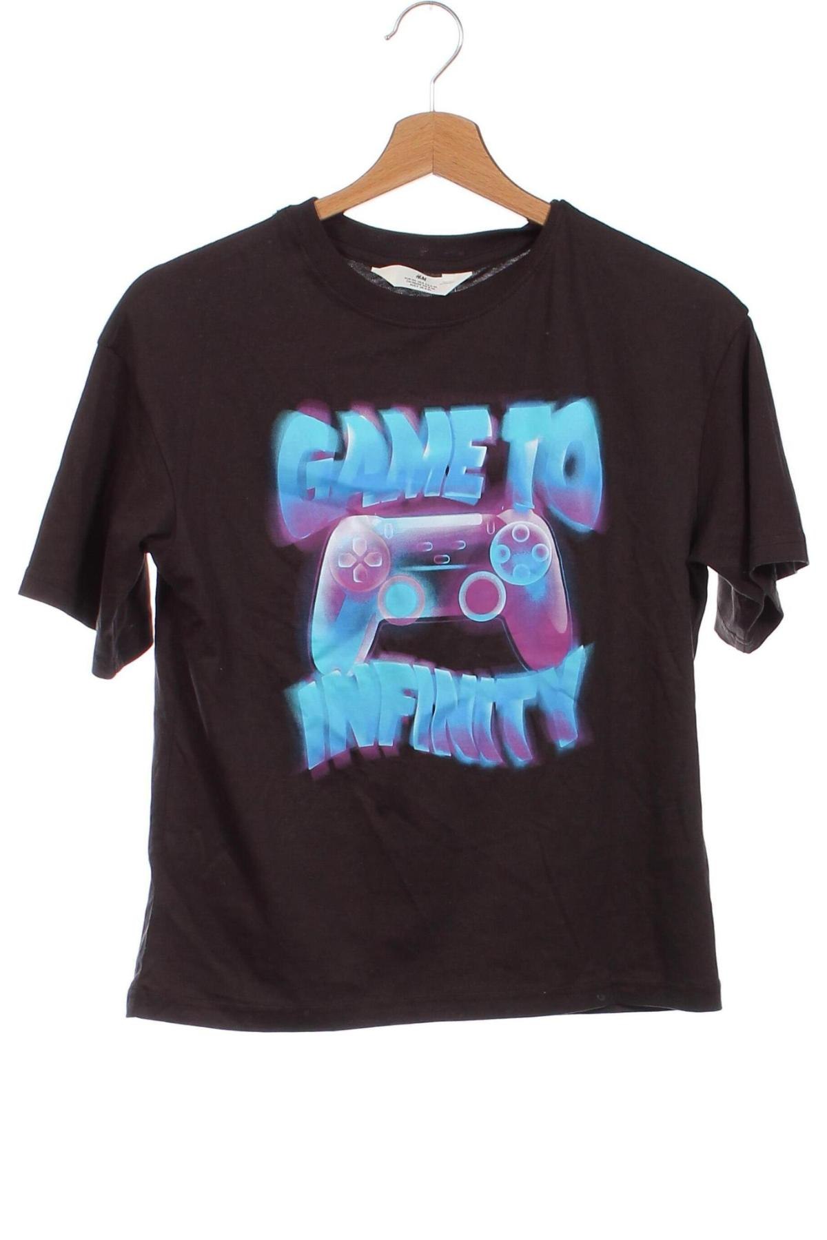 Παιδικό μπλουζάκι H&M, Μέγεθος 8-9y/ 134-140 εκ., Χρώμα Μαύρο, Τιμή 8,11 €