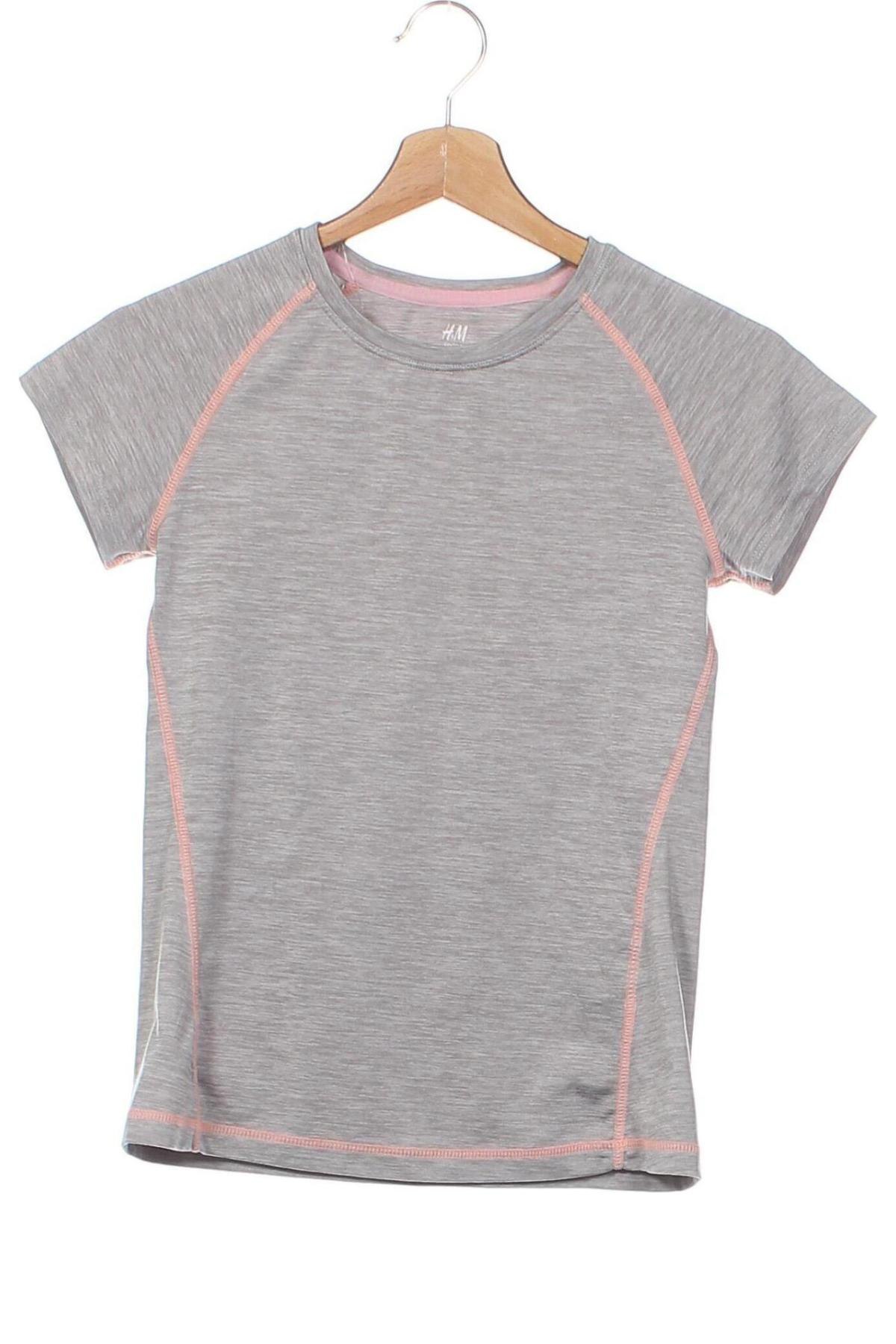 Kinder T-Shirt H&M Sport, Größe 10-11y/ 146-152 cm, Farbe Grau, Preis 6,48 €