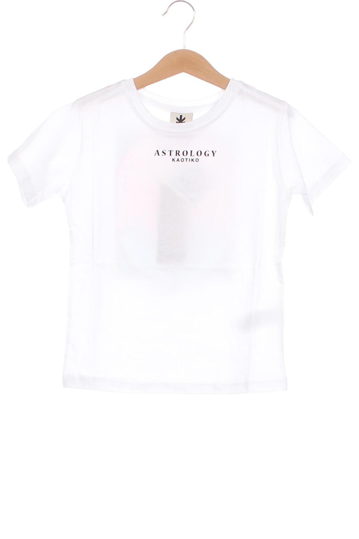 Παιδικό μπλουζάκι Kaotiko, Μέγεθος 4-5y/ 110-116 εκ., Χρώμα Λευκό, Τιμή 5,10 €