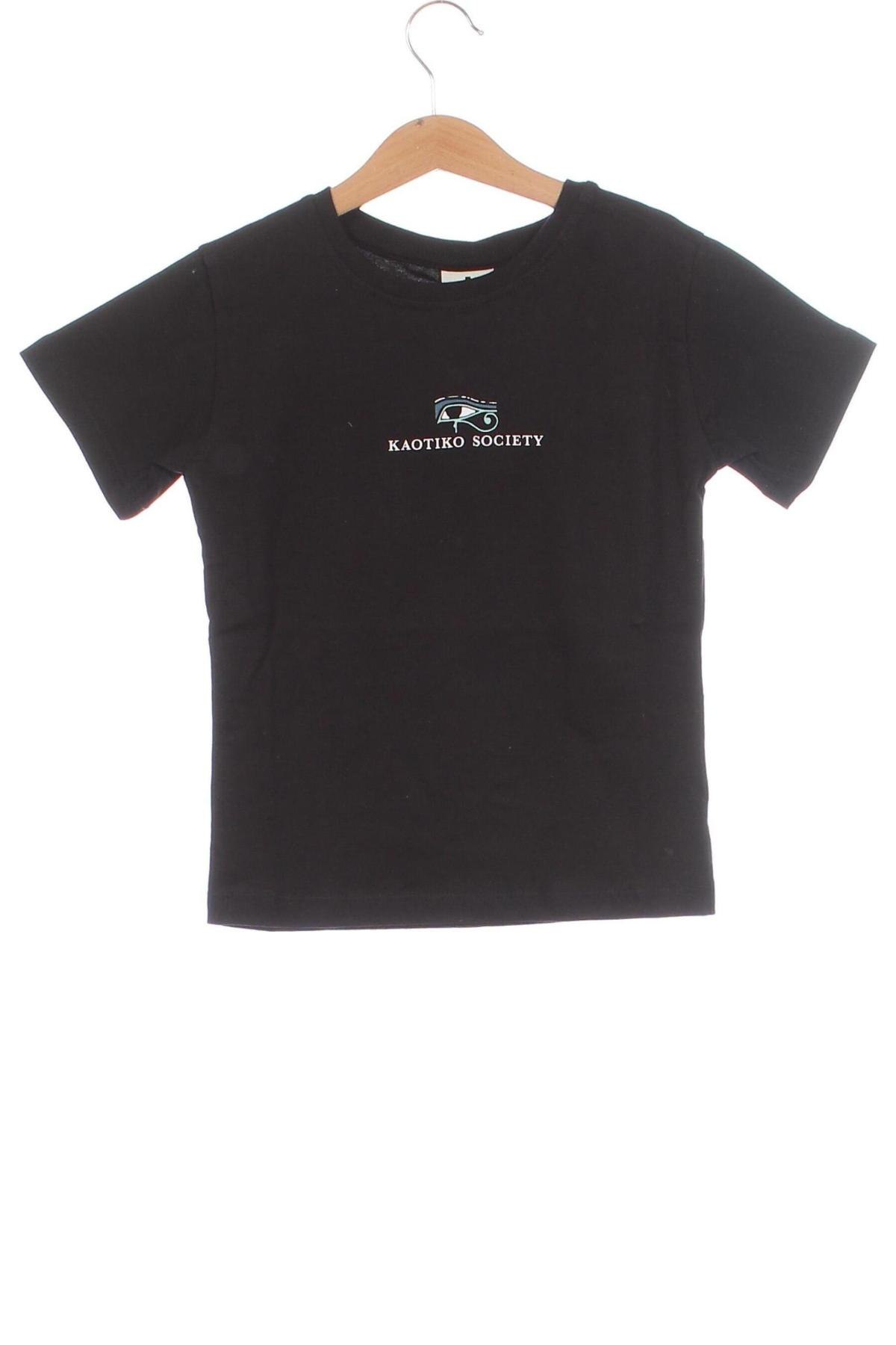 Kinder T-Shirt Kaotiko, Größe 4-5y/ 110-116 cm, Farbe Schwarz, Preis 5,95 €