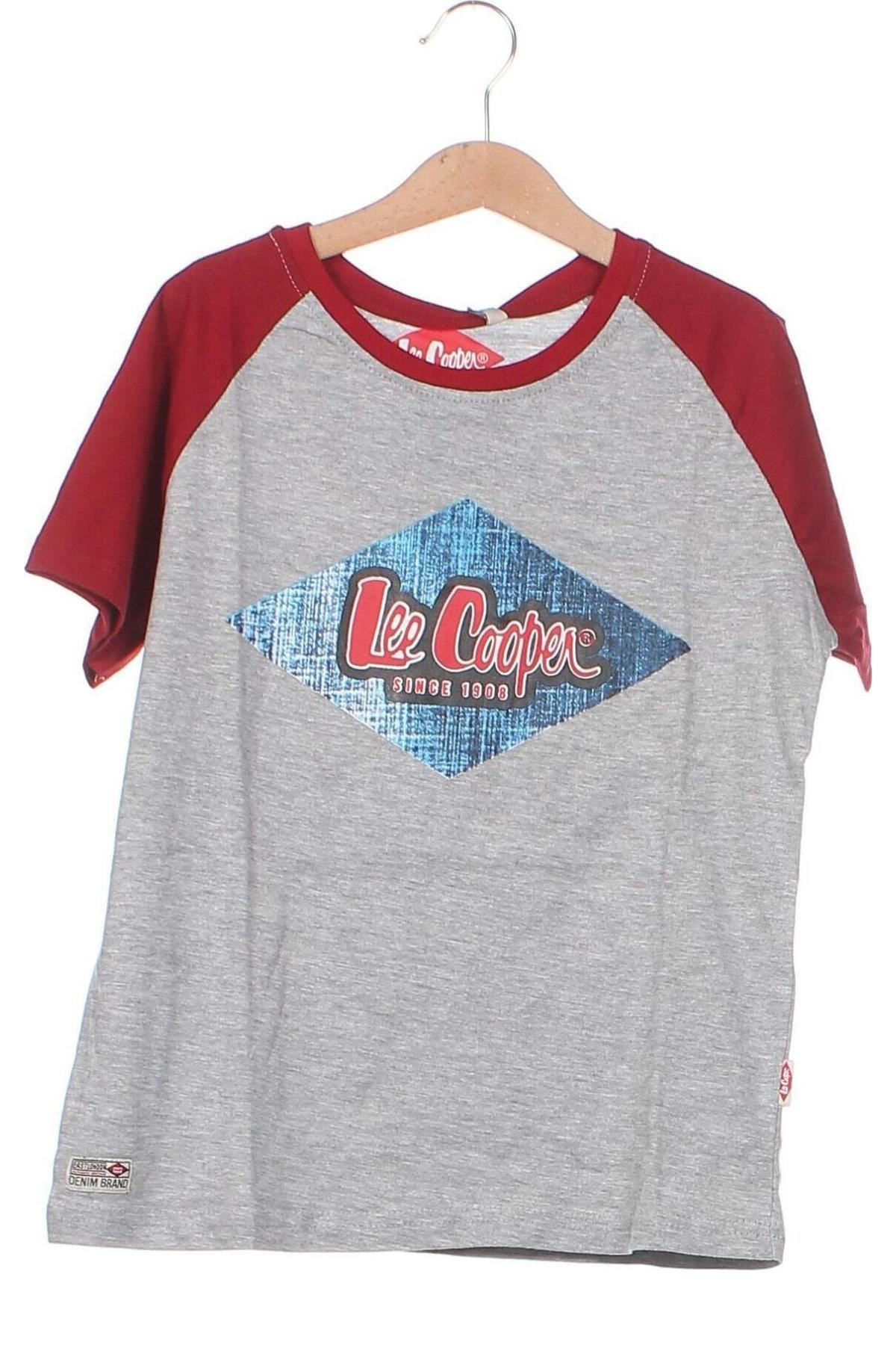 Kinder T-Shirt Lee Cooper, Größe 9-10y/ 140-146 cm, Farbe Grau, Preis 15,98 €
