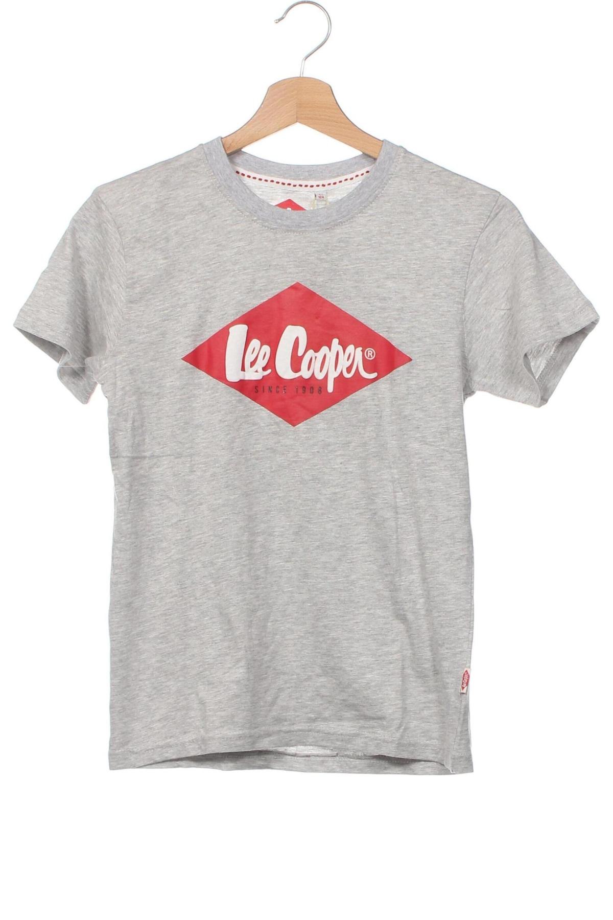Παιδικό μπλουζάκι Lee Cooper, Μέγεθος 11-12y/ 152-158 εκ., Χρώμα Γκρί, Τιμή 17,01 €