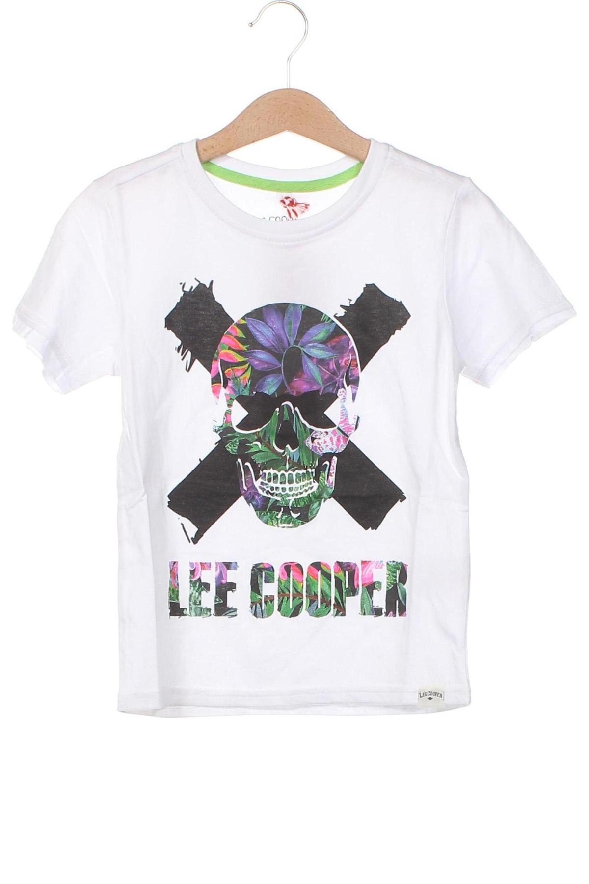 Detské tričko Lee Cooper, Veľkosť 5-6y/ 116-122 cm, Farba Biela, Cena  17,01 €