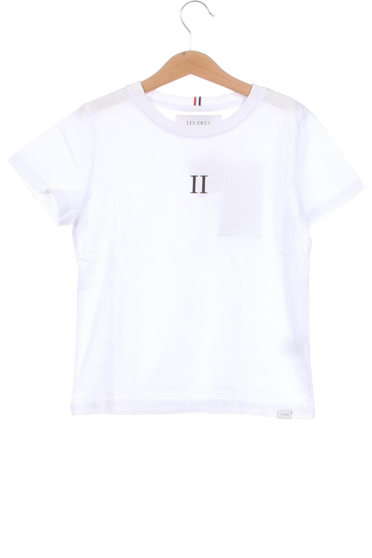 Kinder T-Shirt Les Deux, Größe 6-7y/ 122-128 cm, Farbe Weiß, Preis 14,20 €