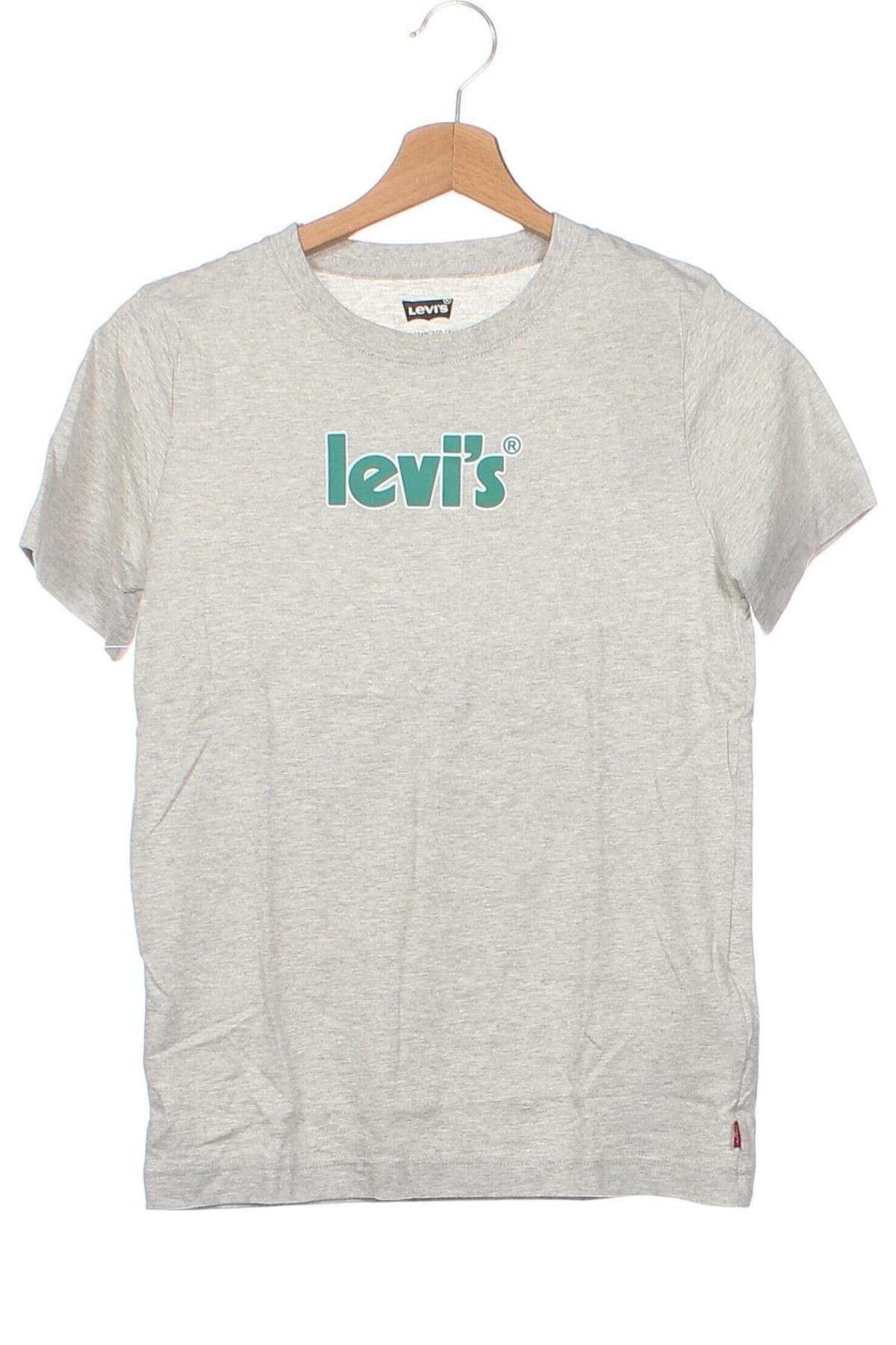 Kinder T-Shirt Levi's, Größe 11-12y/ 152-158 cm, Farbe Grau, Preis 26,29 €