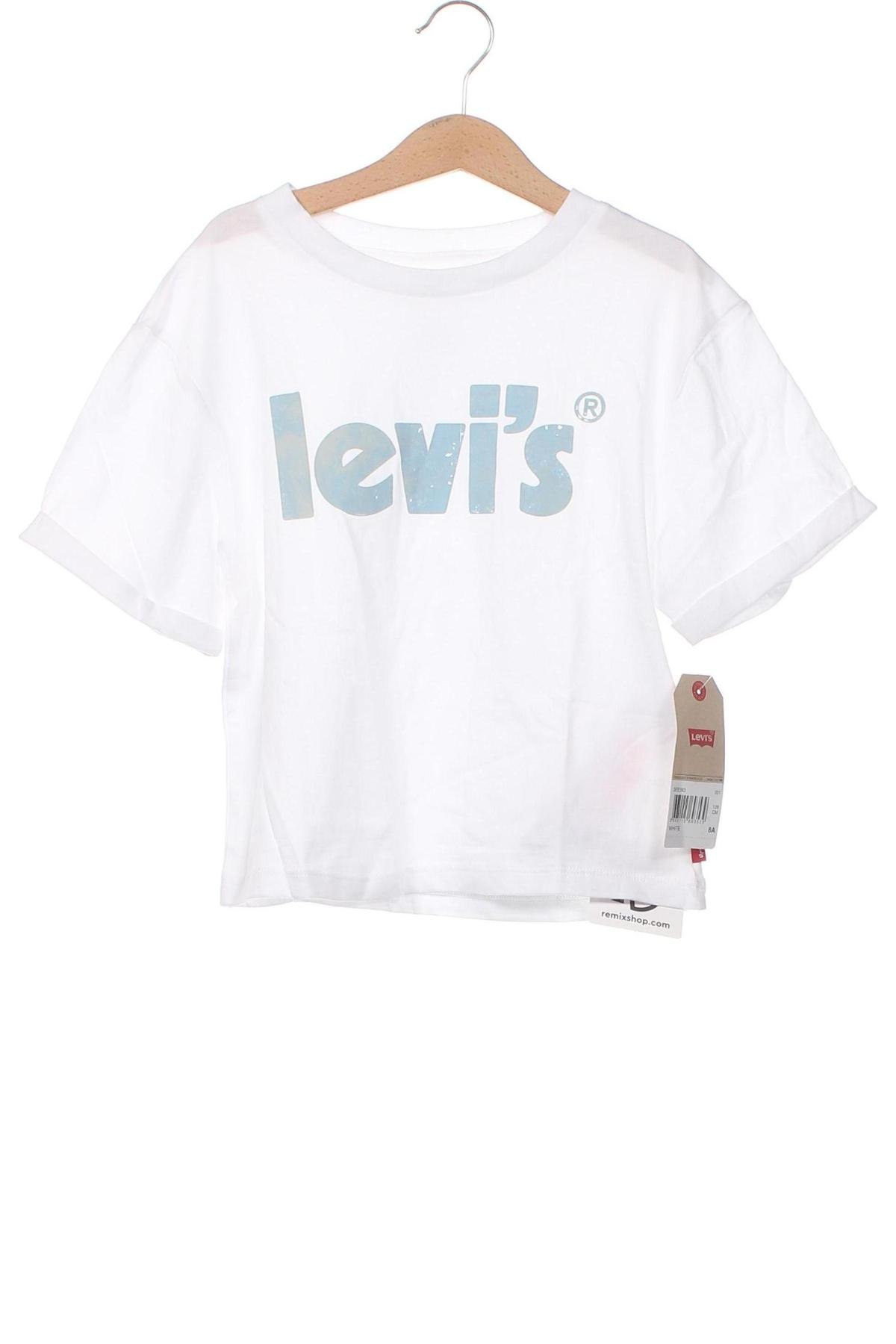 Detské tričko Levi's, Veľkosť 7-8y/ 128-134 cm, Farba Biela, Cena  21,82 €