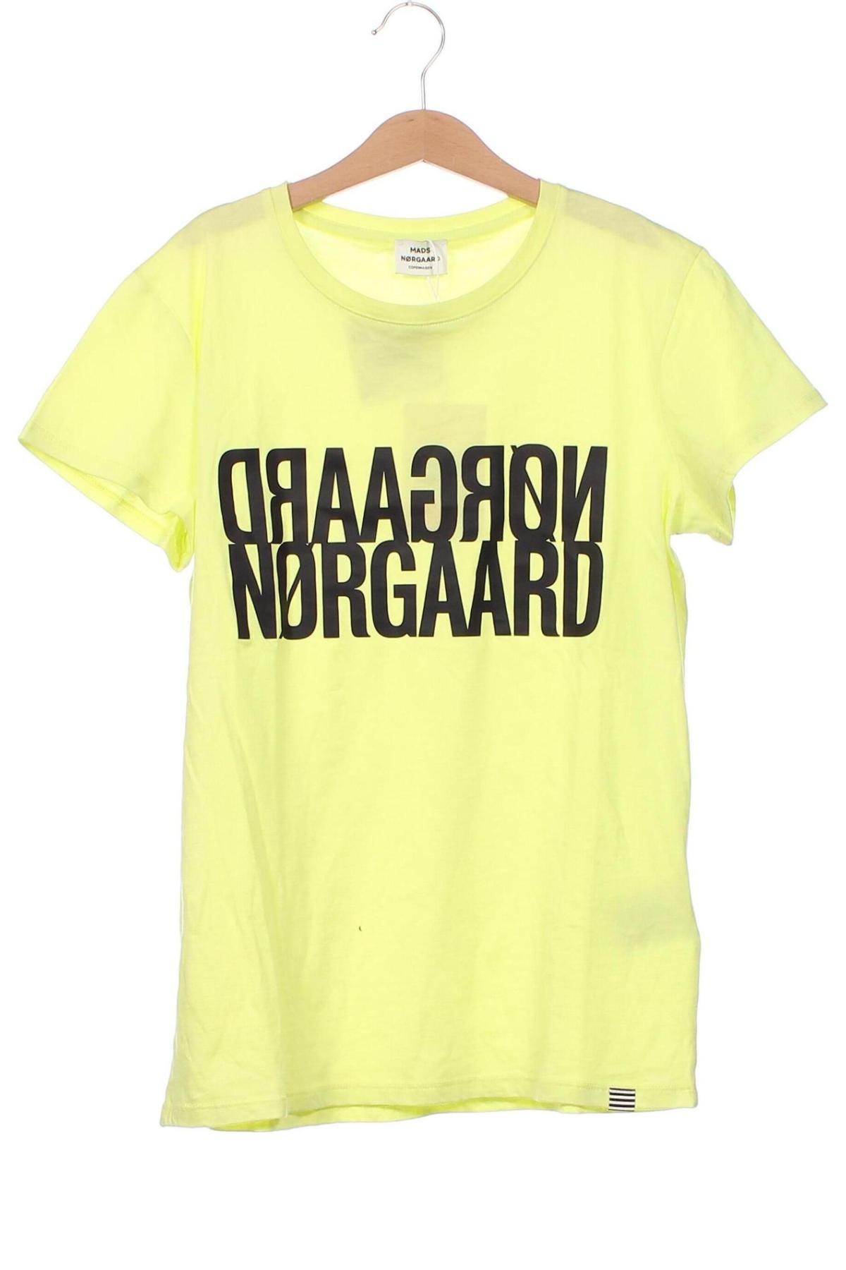 Детска тениска Mads Norgaard, Размер 14-15y/ 168-170 см, Цвят Жълт, Цена 31,86 лв.
