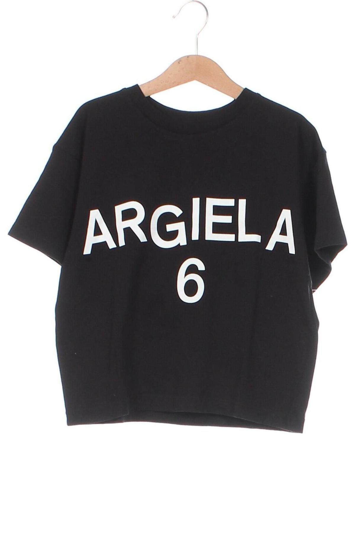 Παιδικό μπλουζάκι MM6 Maison Martin Margiela, Μέγεθος 3-4y/ 104-110 εκ., Χρώμα Μαύρο, Τιμή 47,18 €