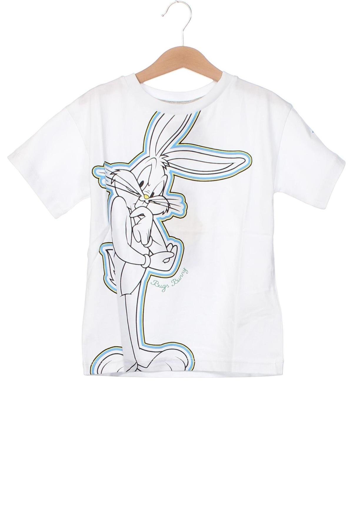 Kinder T-Shirt Monnalisa, Größe 4-5y/ 110-116 cm, Farbe Weiß, Preis 32,99 €