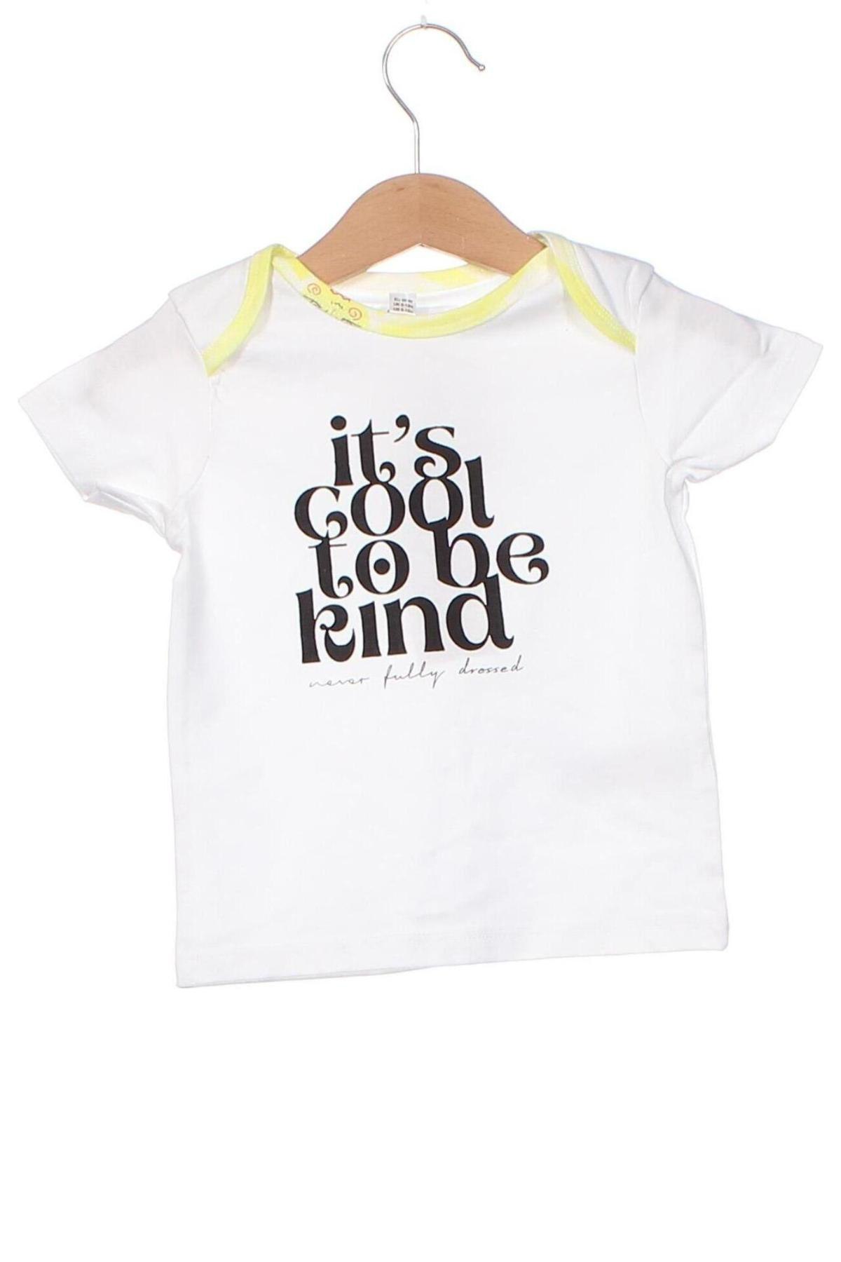 Παιδικό μπλουζάκι Never Fully Dressed, Μέγεθος 9-12m/ 74-80 εκ., Χρώμα Λευκό, Τιμή 9,20 €