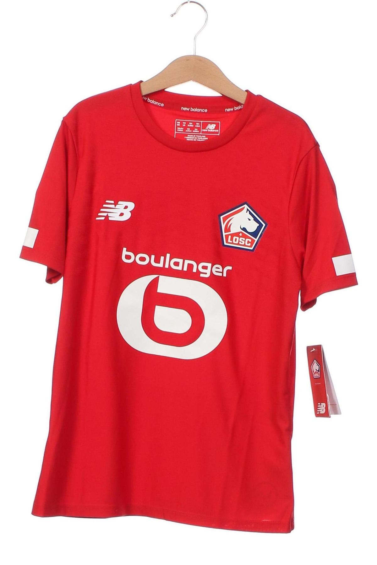 Dětské tričko  New Balance, Velikost 8-9y/ 134-140 cm, Barva Červená, Cena  693,00 Kč