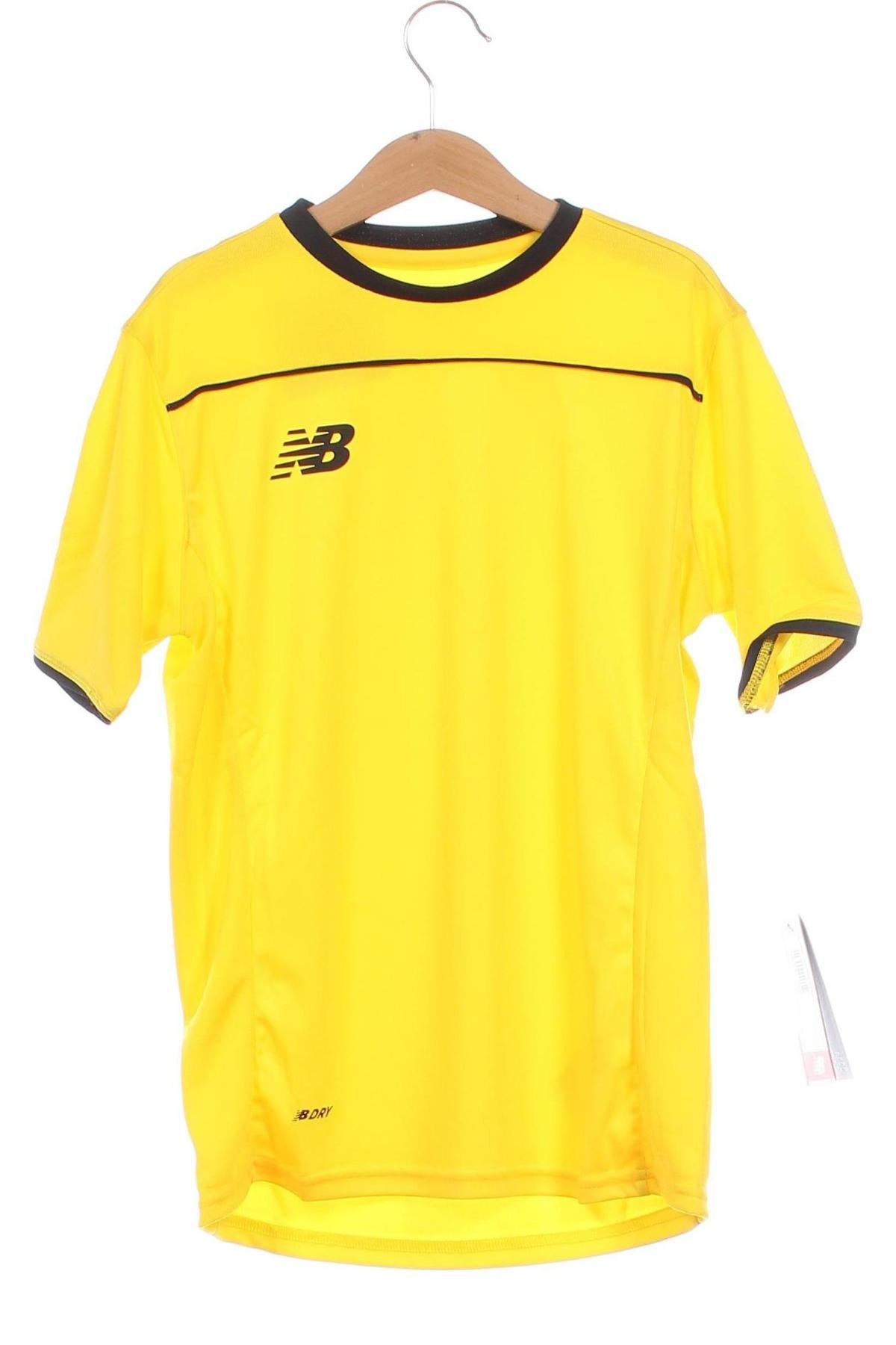 Παιδικό μπλουζάκι New Balance, Μέγεθος 5-6y/ 116-122 εκ., Χρώμα Κίτρινο, Τιμή 28,59 €