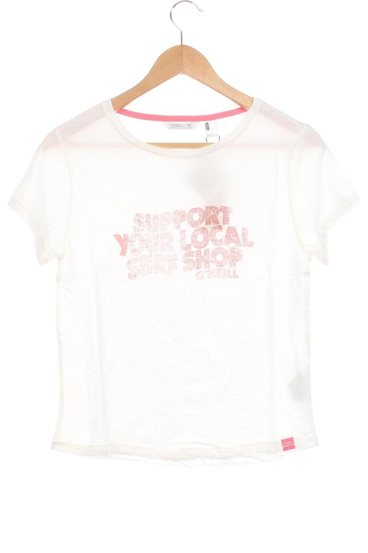 Kinder T-Shirt O'neill, Größe 13-14y/ 164-168 cm, Farbe Weiß, Preis € 10,78