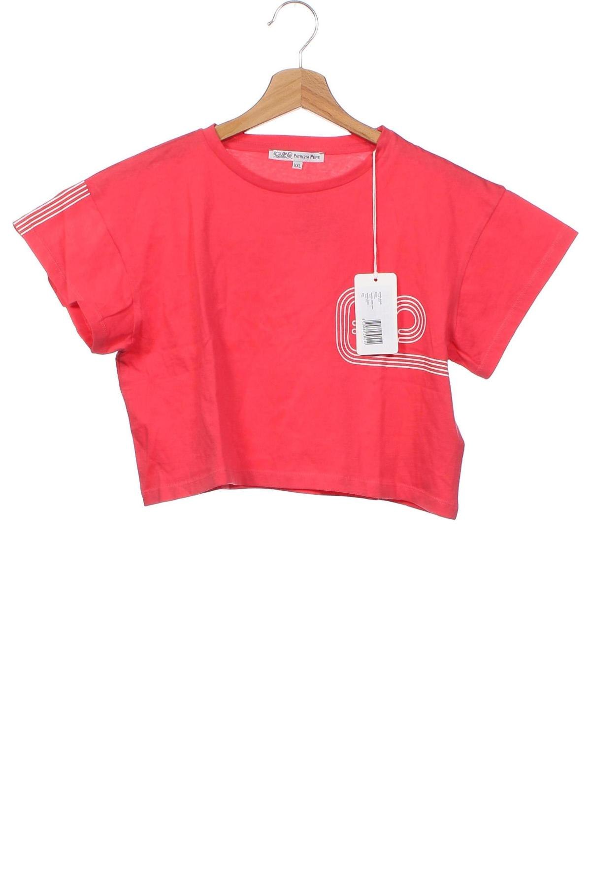 Παιδικό μπλουζάκι Patrizia Pepe, Μέγεθος 15-18y/ 170-176 εκ., Χρώμα Κόκκινο, Τιμή 48,85 €