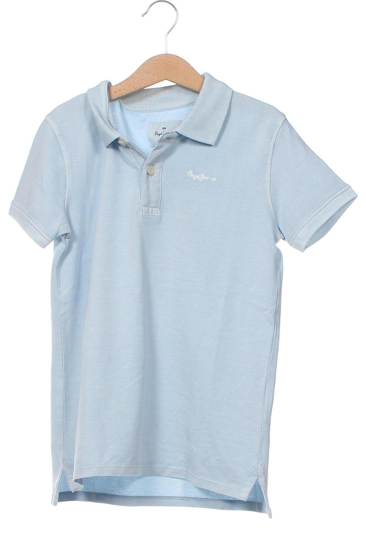 Kinder T-Shirt Pepe Jeans, Größe 7-8y/ 128-134 cm, Farbe Blau, Preis € 21,82