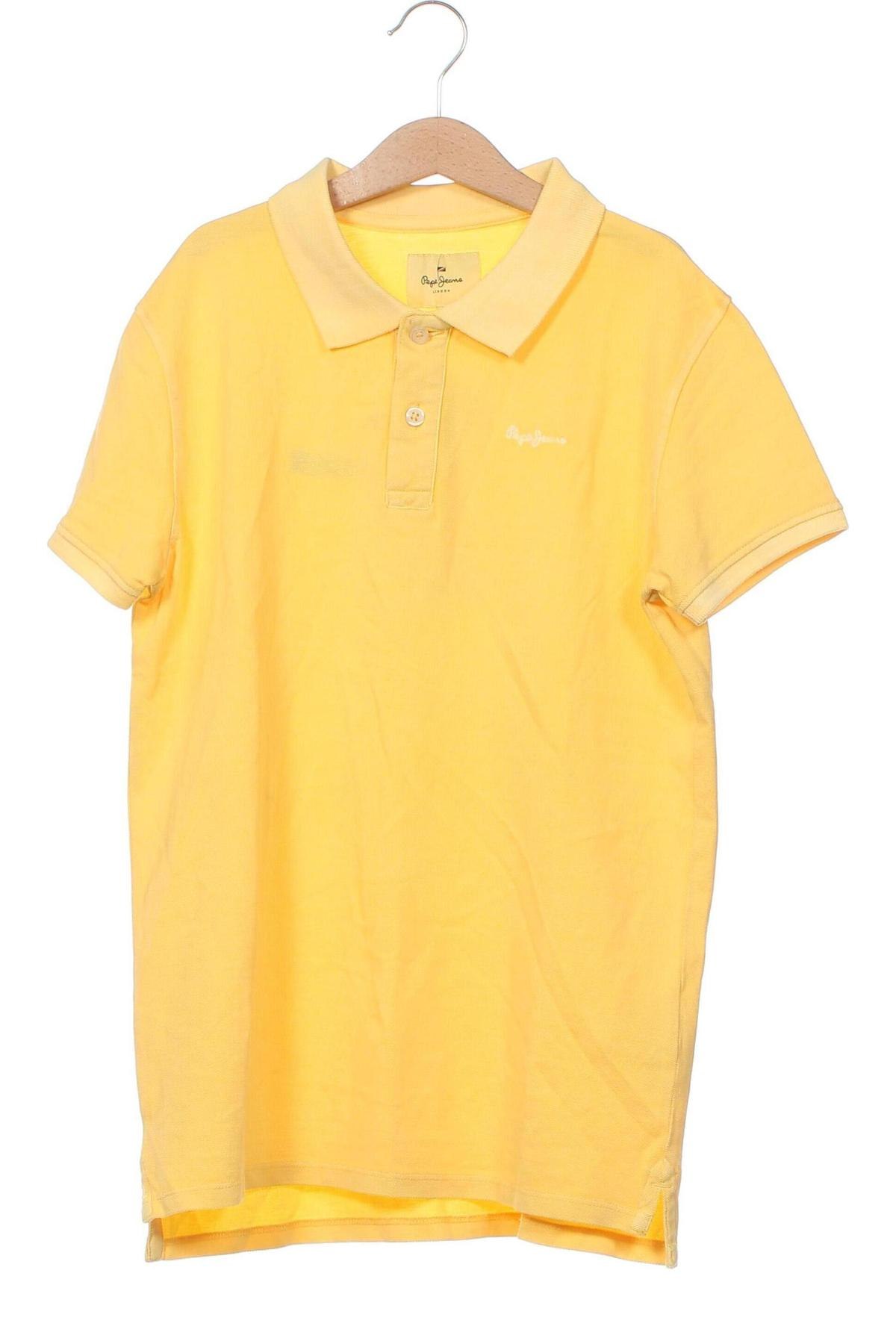 Παιδικό μπλουζάκι Pepe Jeans, Μέγεθος 11-12y/ 152-158 εκ., Χρώμα Κίτρινο, Τιμή 14,20 €