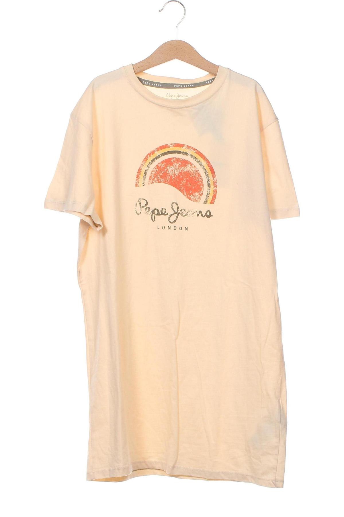 Dětské tričko  Pepe Jeans, Velikost 15-18y/ 170-176 cm, Barva Oranžová, Cena  443,00 Kč