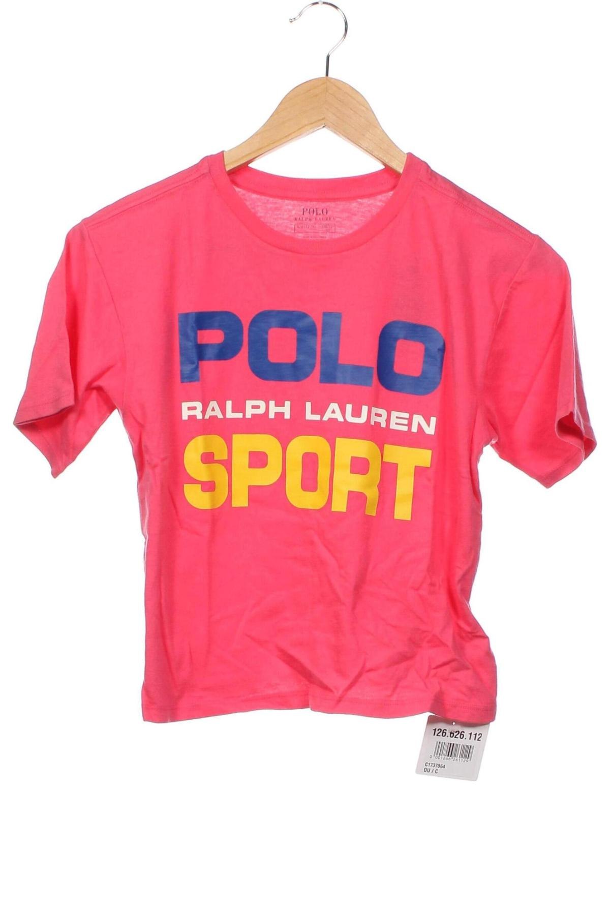 Dětské tričko  Polo By Ralph Lauren, Velikost 10-11y/ 146-152 cm, Barva Růžová, Cena  783,00 Kč