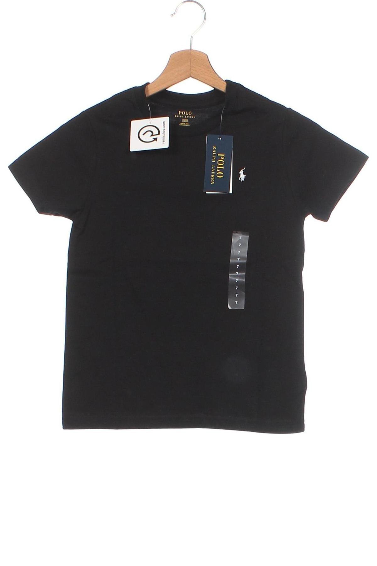 Detské tričko Polo By Ralph Lauren, Veľkosť 7-8y/ 128-134 cm, Farba Čierna, Cena  29,90 €