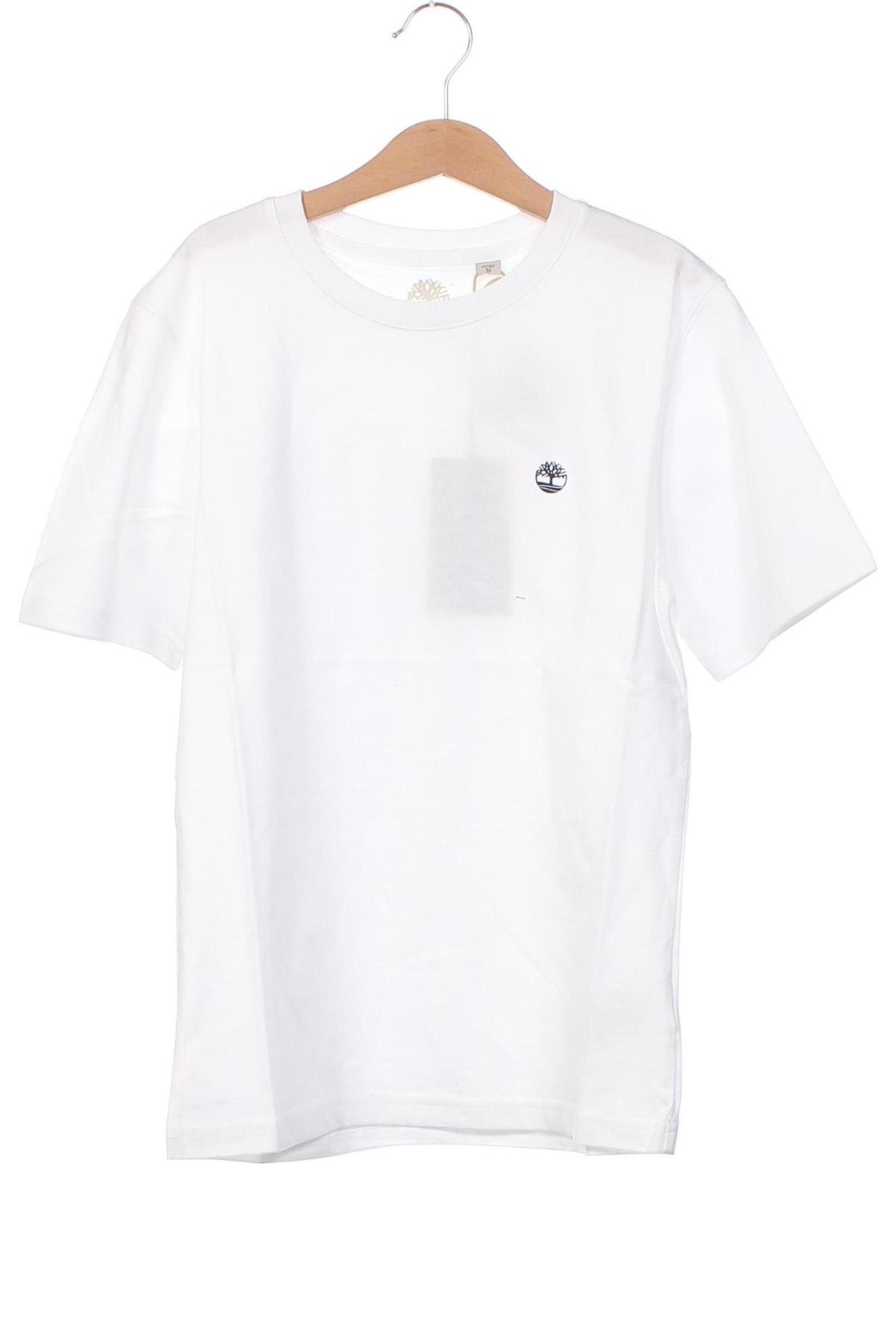 Kinder T-Shirt Timberland, Größe 10-11y/ 146-152 cm, Farbe Weiß, Preis 30,41 €