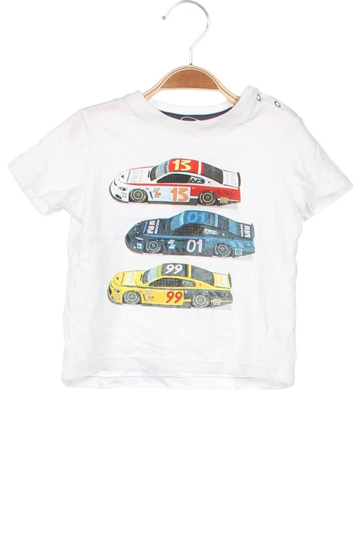 Kinder T-Shirt Terranova, Größe 6-9m/ 68-74 cm, Farbe Weiß, Preis 3,06 €