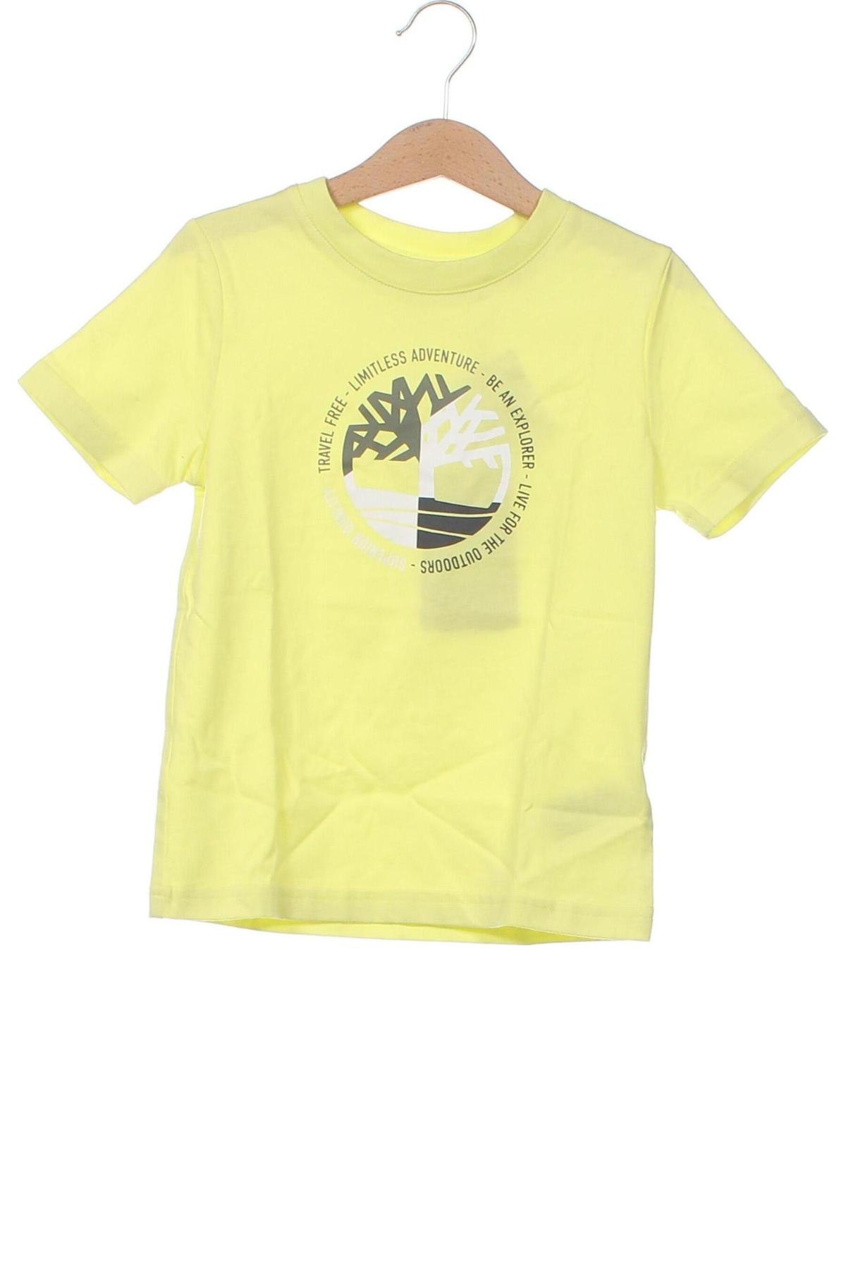 Dziecięcy T-shirt Timberland, Rozmiar 4-5y/ 110-116 cm, Kolor Zielony, Cena 170,59 zł