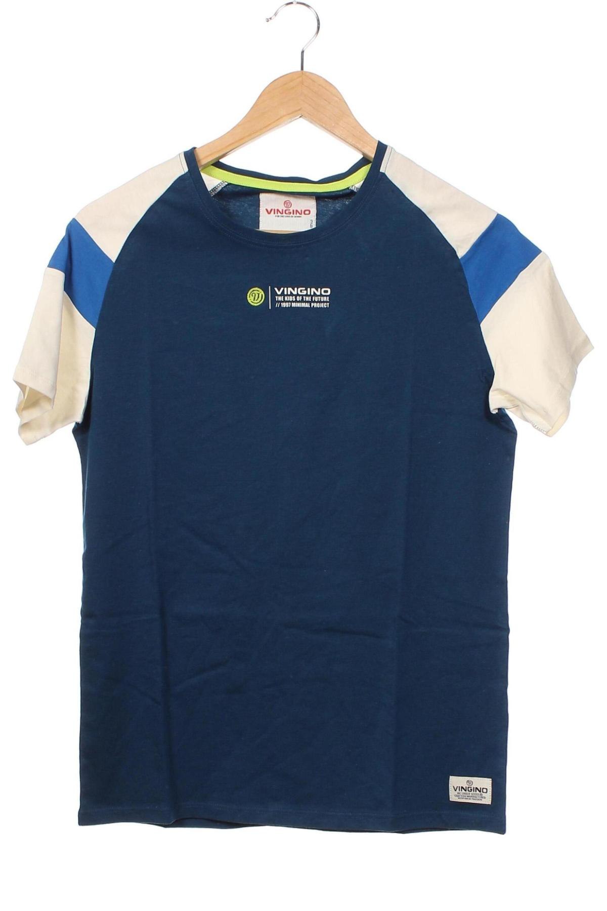Kinder T-Shirt Vingino, Größe 15-18y/ 170-176 cm, Farbe Blau, Preis 17,01 €