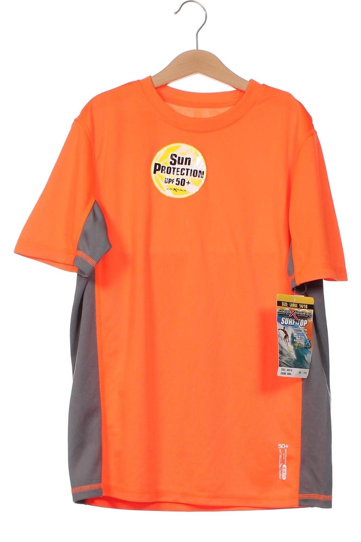 Kinderbadeanzug Zero, Größe 15-18y/ 170-176 cm, Farbe Orange, Preis 16,88 €