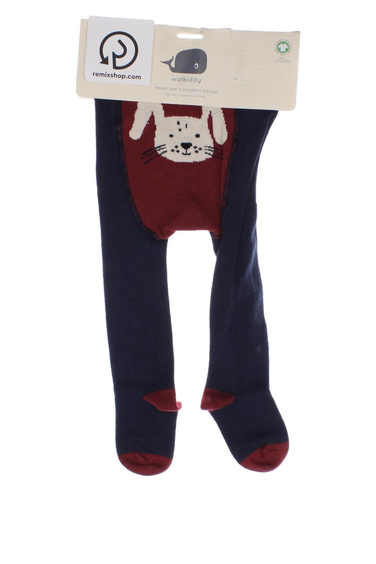 Детски чорапогащник Walkiddy, Размер 3-6m/ 62-68 см, Цвят Син, Цена 14,49 лв.