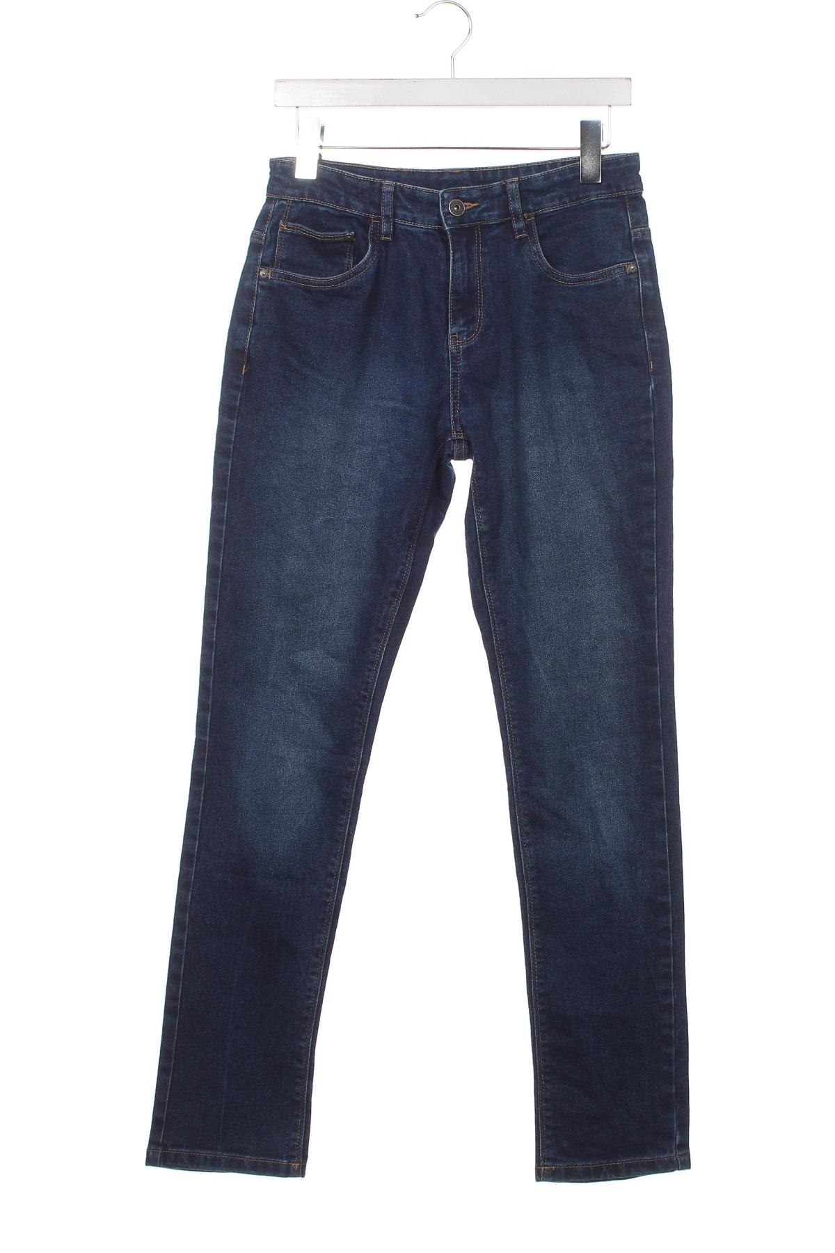 Dziecięce jeansy C&A, Rozmiar 12-13y/ 158-164 cm, Kolor Niebieski, Cena 83,16 zł