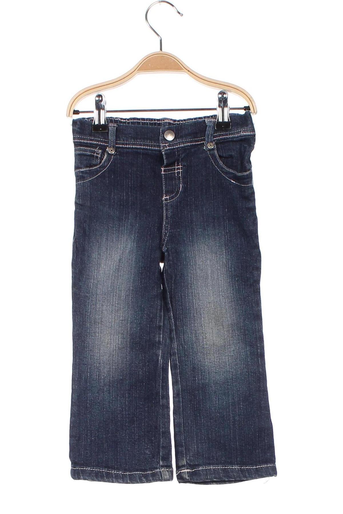 Blugi pentru copii Calvin Klein Jeans, Mărime 18-24m/ 86-98 cm, Culoare Albastru, Preț 36,74 Lei