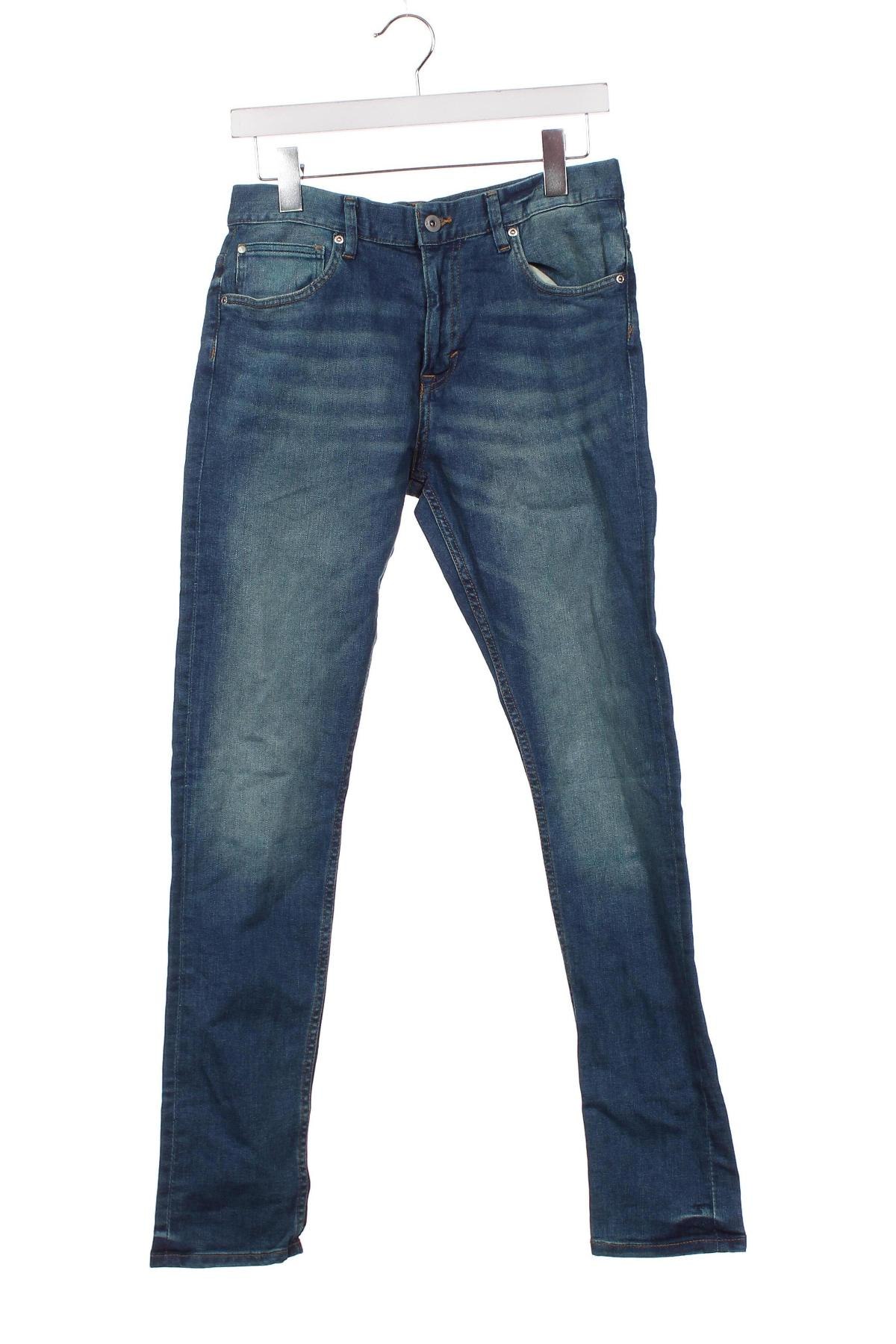 Kinderjeans H&M, Größe 12-13y/ 158-164 cm, Farbe Blau, Preis 3,34 €