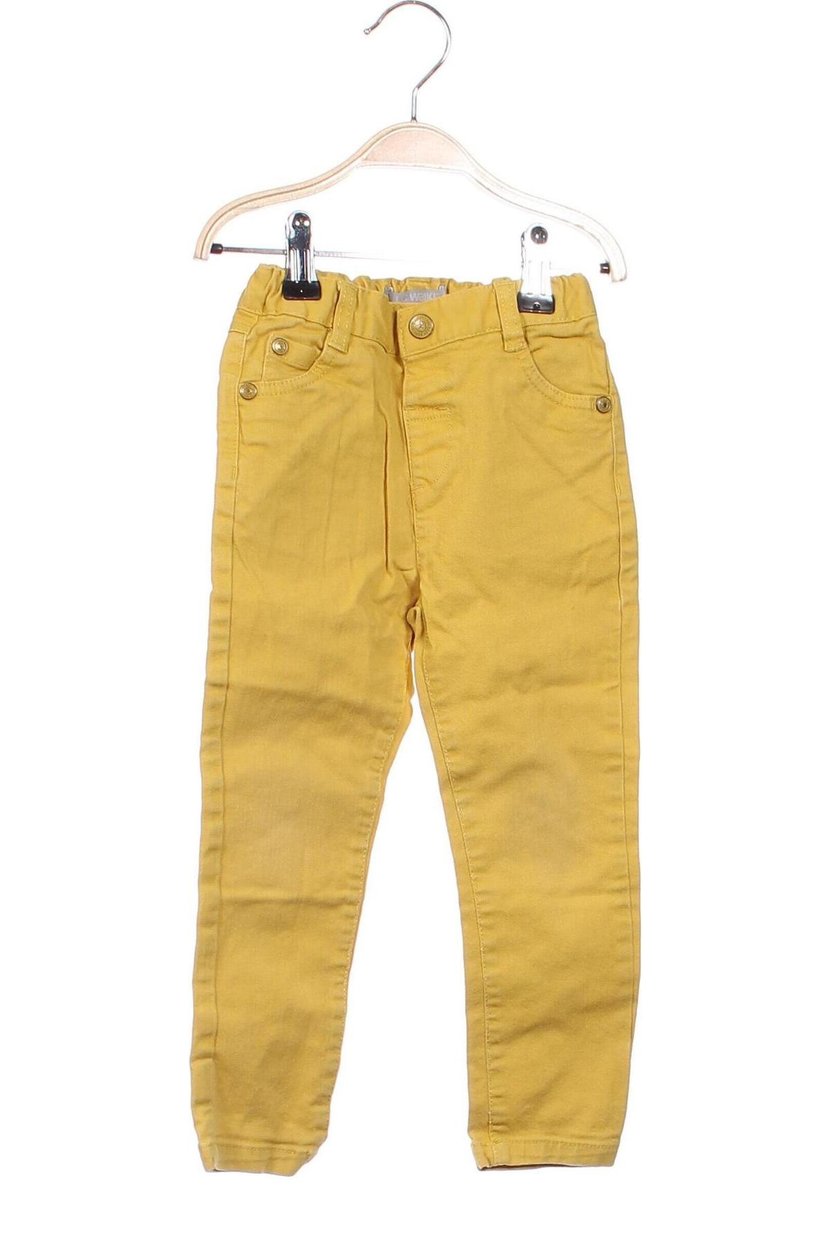 Dětské džíny  LC Waikiki, Velikost 2-3y/ 98-104 cm, Barva Žlutá, Cena  405,00 Kč