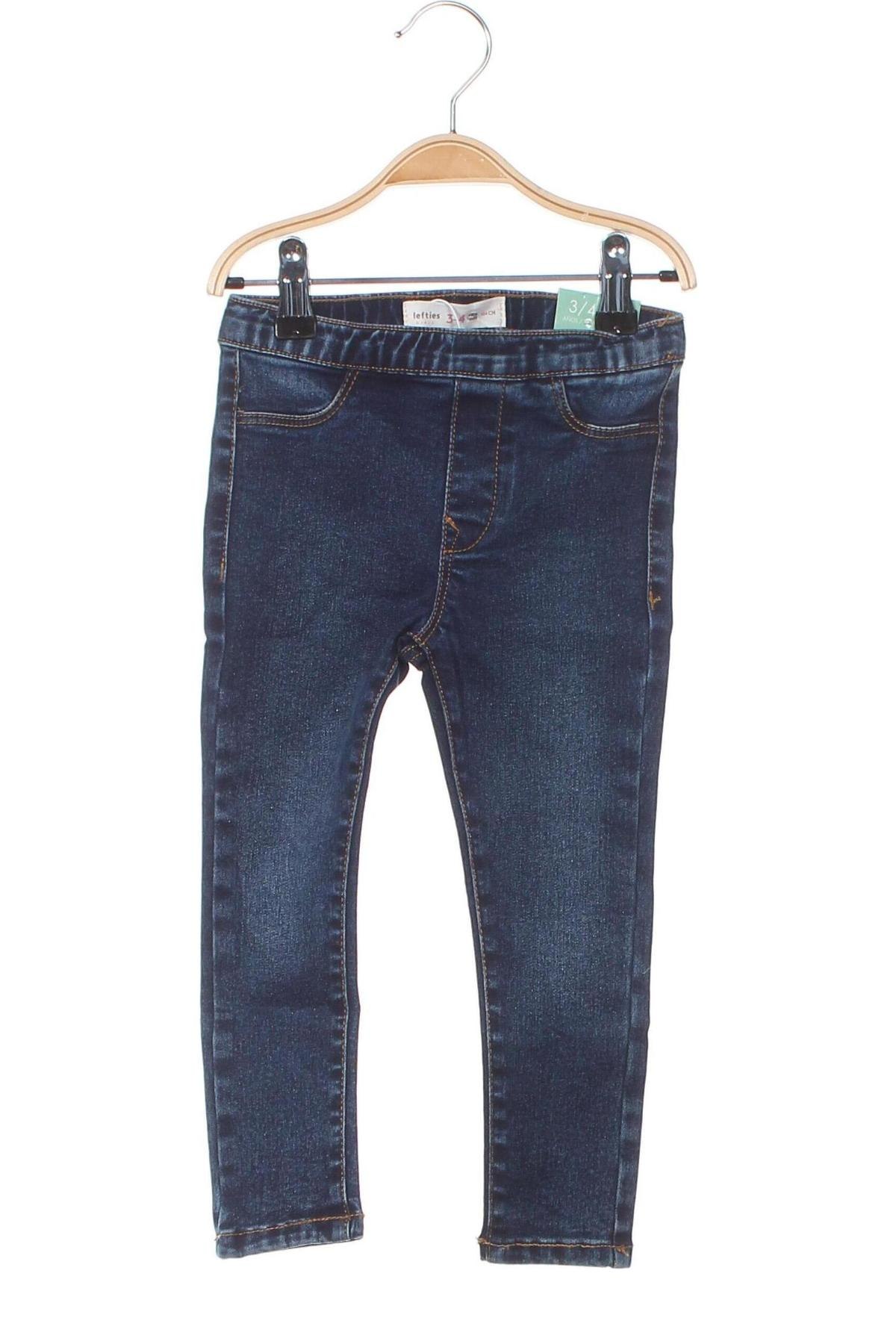 Dětské džíny  Lefties, Velikost 3-4y/ 104-110 cm, Barva Modrá, Cena  421,00 Kč