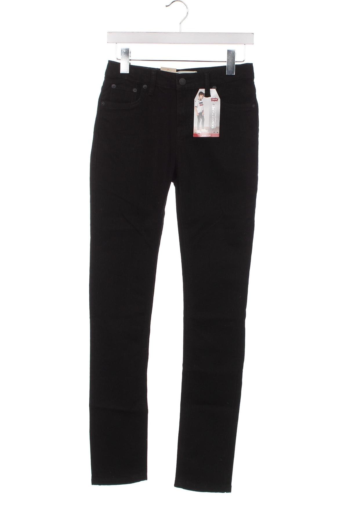 Blugi pentru copii Levi's, Mărime 13-14y/ 164-168 cm, Culoare Negru, Preț 134,21 Lei