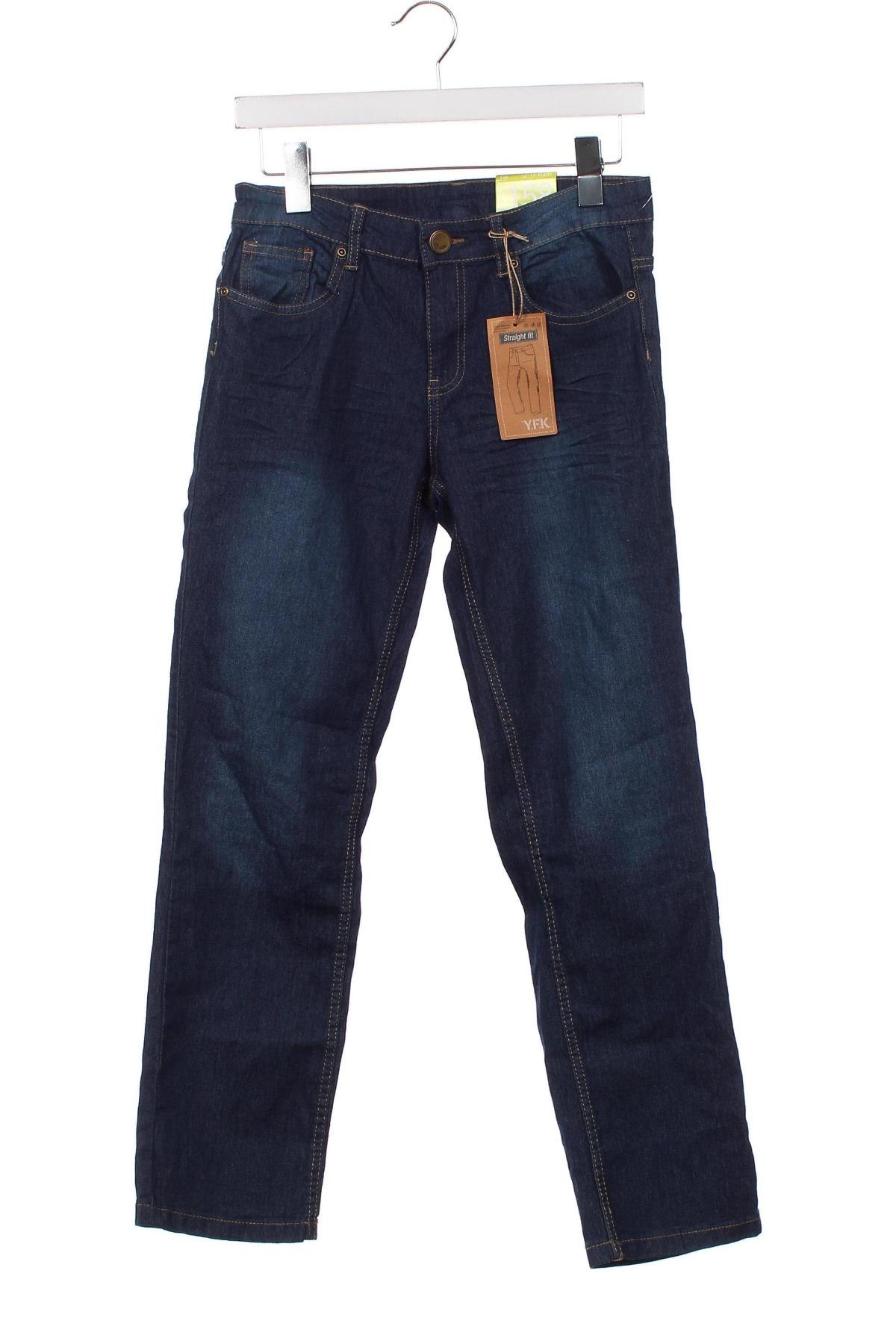 Detské džínsy  X-Mail, Veľkosť 11-12y/ 152-158 cm, Farba Modrá, Cena  4,34 €