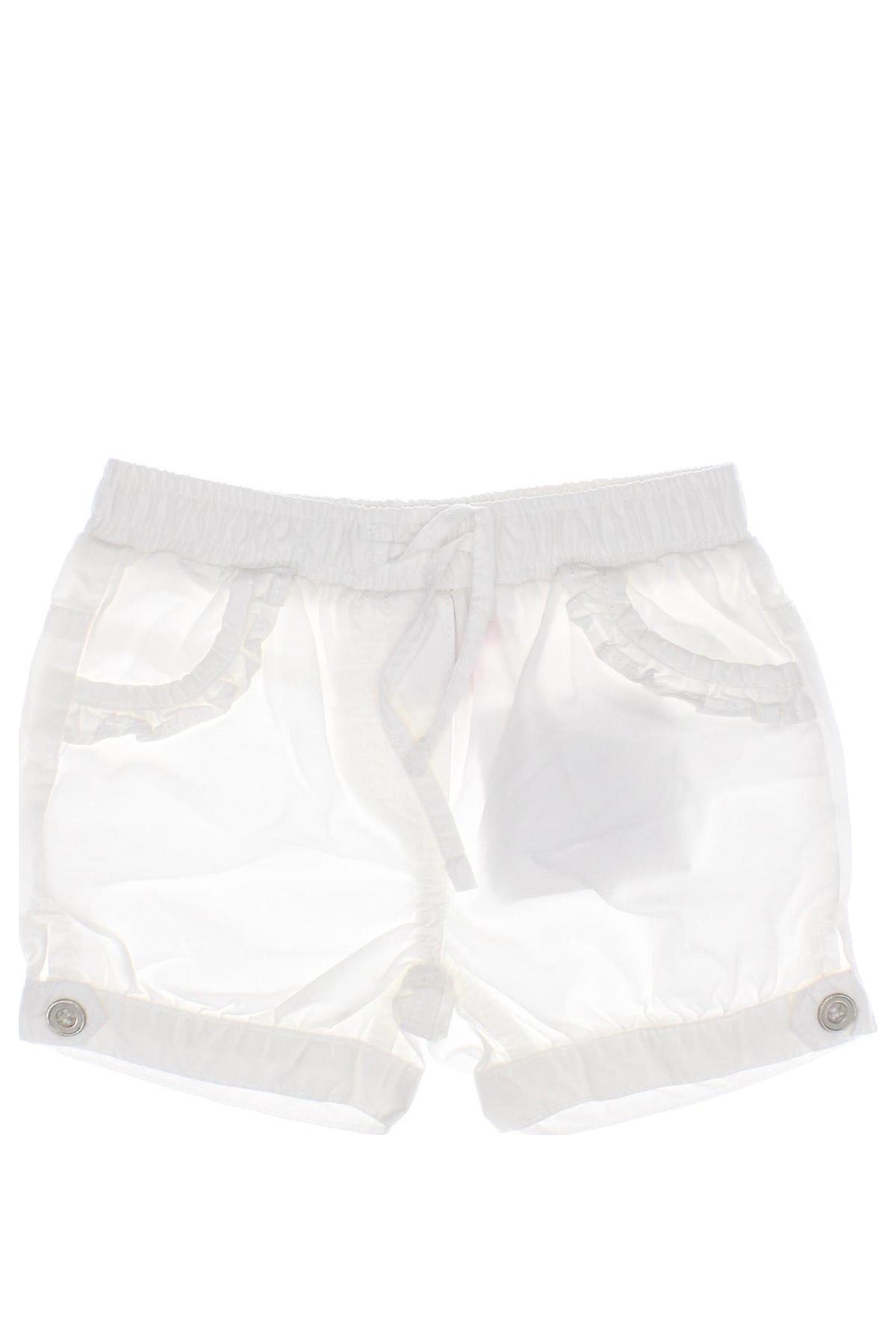 Παιδικό κοντό παντελόνι, Μέγεθος 6-9m/ 68-74 εκ., Χρώμα Λευκό, Τιμή 7,16 €