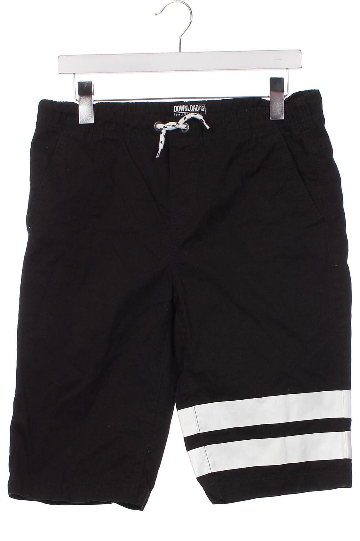 Παιδικό κοντό παντελόνι, Μέγεθος 14-15y/ 168-170 εκ., Χρώμα Μαύρο, Τιμή 7,00 €
