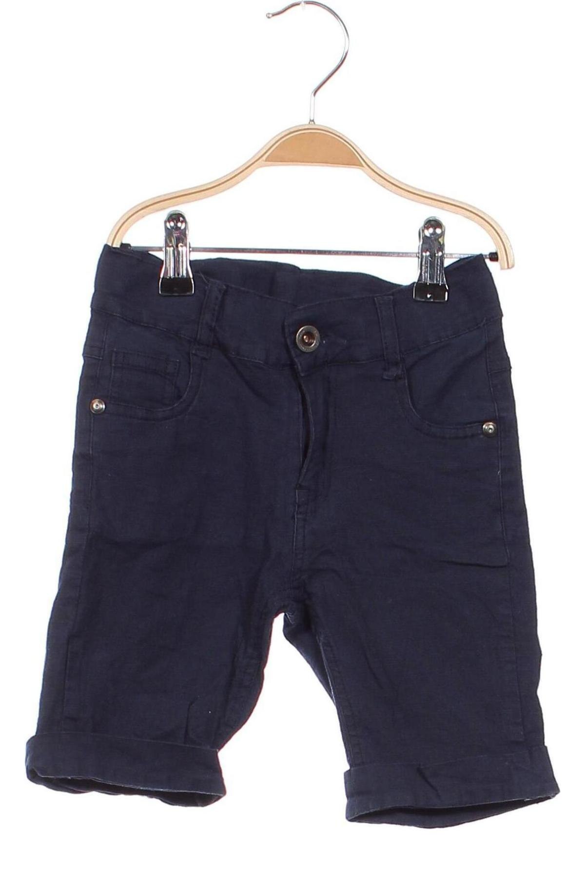 Детски къс панталон, Размер 4-5y/ 110-116 см, Цвят Син, Цена 14,00 лв.