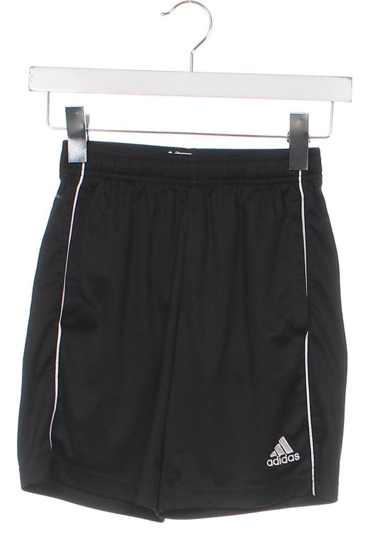 Παιδικό κοντό παντελόνι Adidas, Μέγεθος 11-12y/ 152-158 εκ., Χρώμα Μαύρο, Τιμή 8,45 €