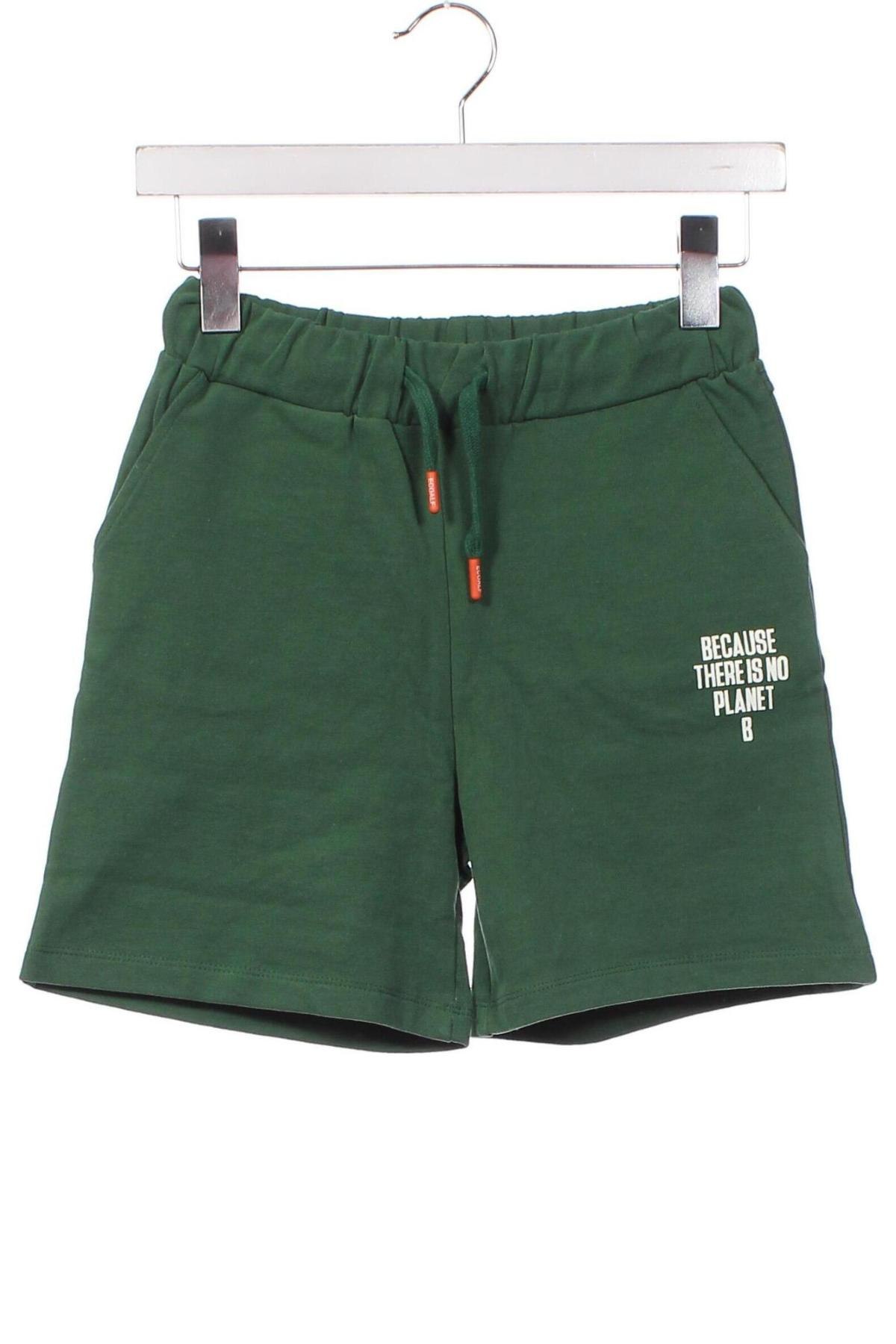 Детски къс панталон Ecoalf, Размер 9-10y/ 140-146 см, Цвят Зелен, Цена 69,12 лв.