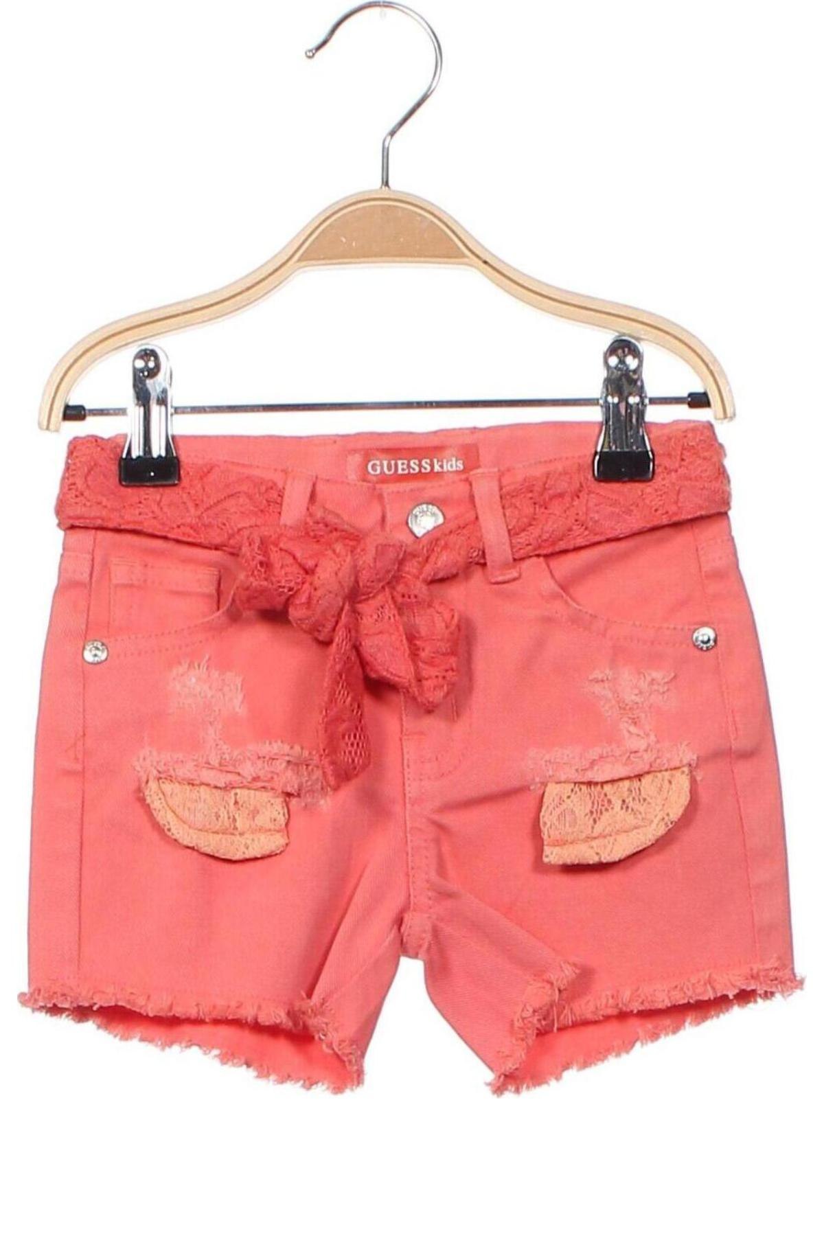 Kinder Shorts Guess, Größe 18-24m/ 86-98 cm, Farbe Rot, Preis € 35,49