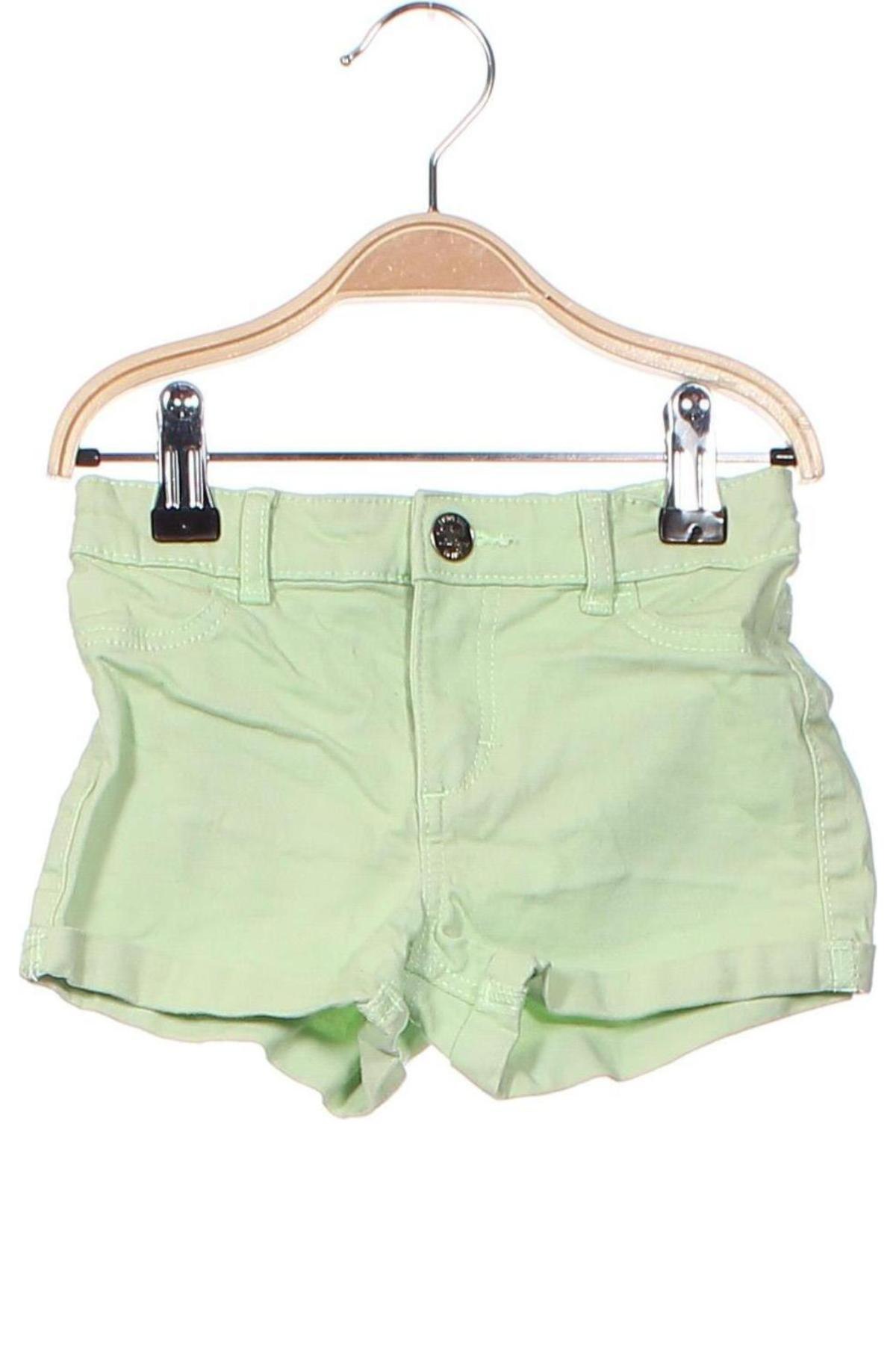 Kinder Shorts H&M, Größe 18-24m/ 86-98 cm, Farbe Grün, Preis 8,01 €