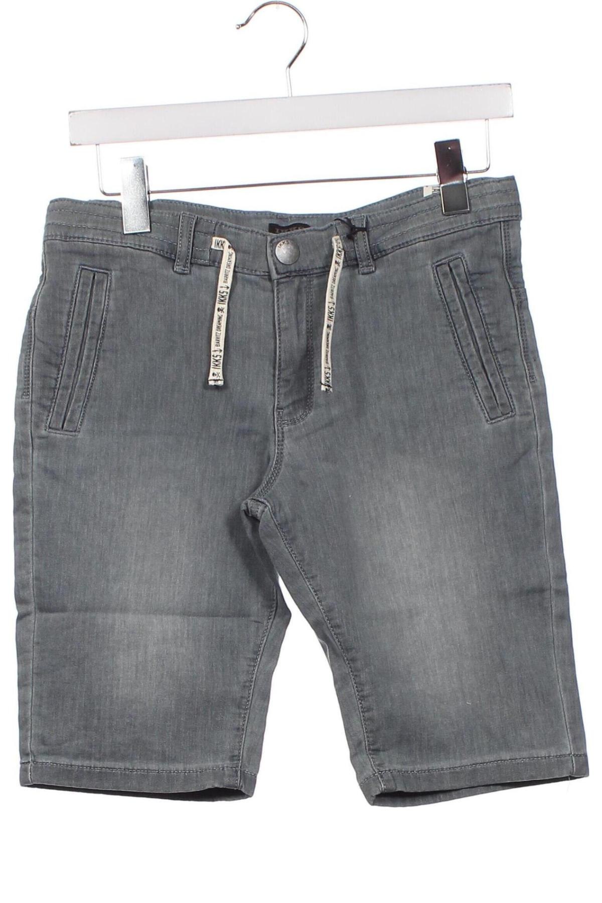 Pantaloni scurți pentru copii IKKS, Mărime 11-12y/ 152-158 cm, Culoare Gri, Preț 136,42 Lei